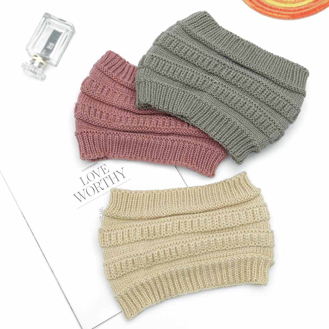 Woeoe Warm Winter Headbands Knitted Turban Head Wraps Wide Crochet Stretchy Ear Warmer Soft Stretch Head Scarfts for Women and Girls : Clothing, Shoes & Jewelry