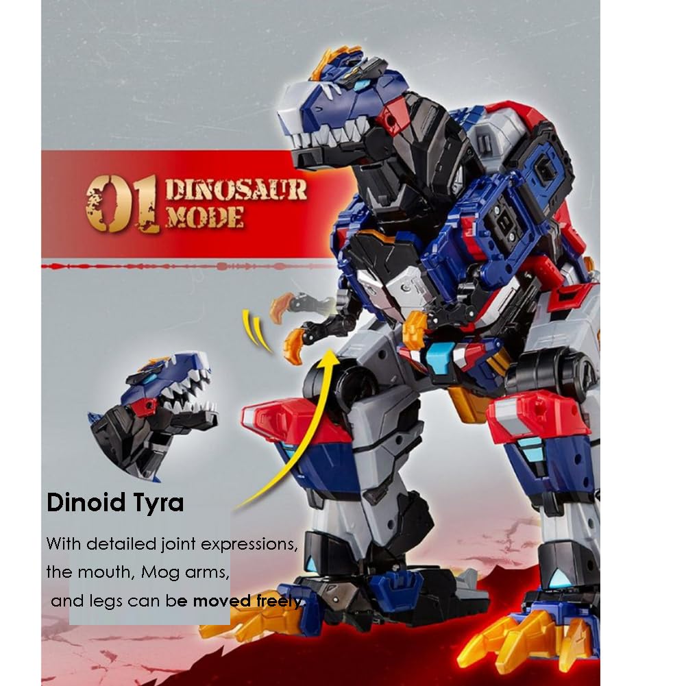Amazon.com: SIGNIM Miniforce Rexkaiser a Dinosaur and a car