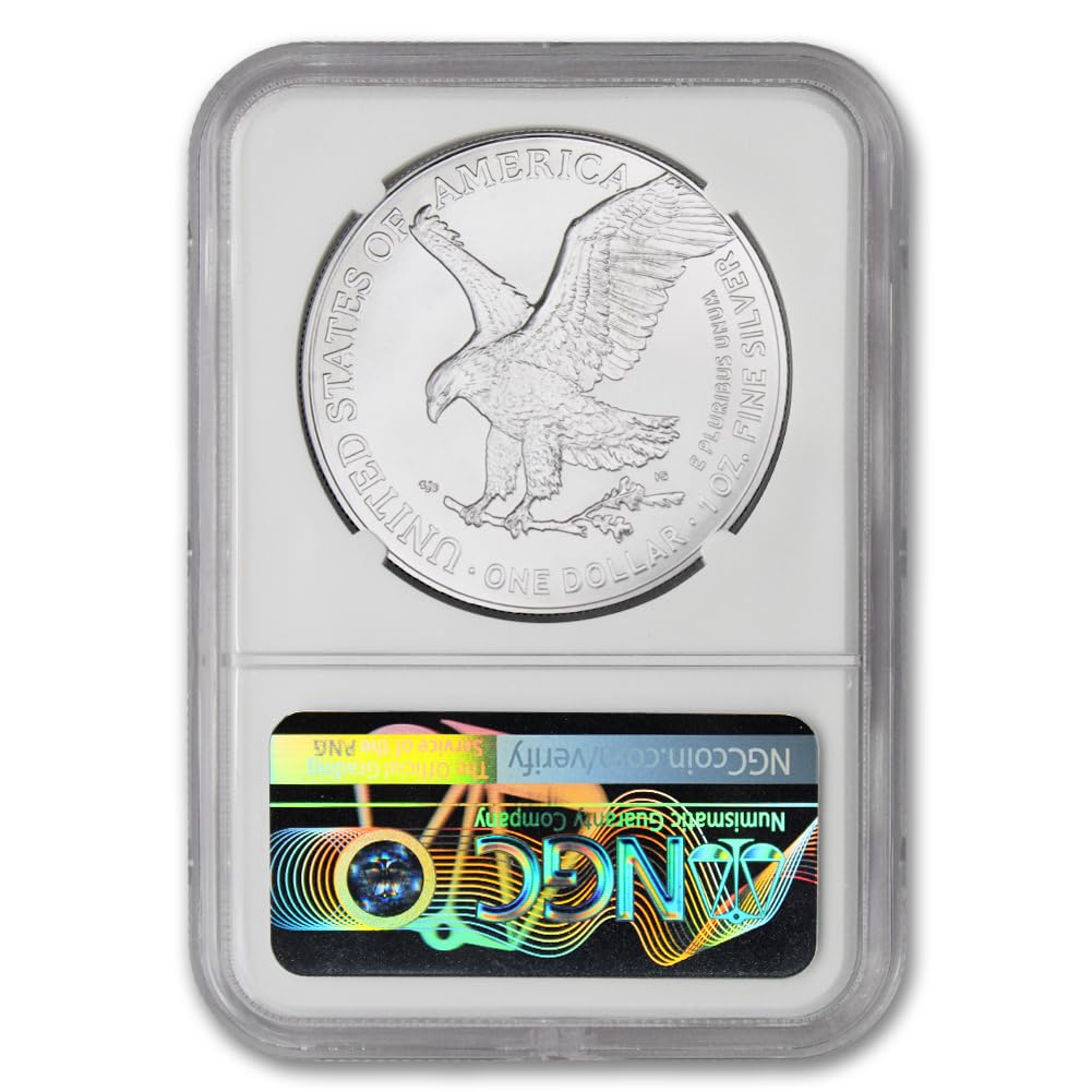2026 1 oz American Silver Eagle Coin MS-70 (Early Releases - 40th Anniversary) $1 NGC MS70