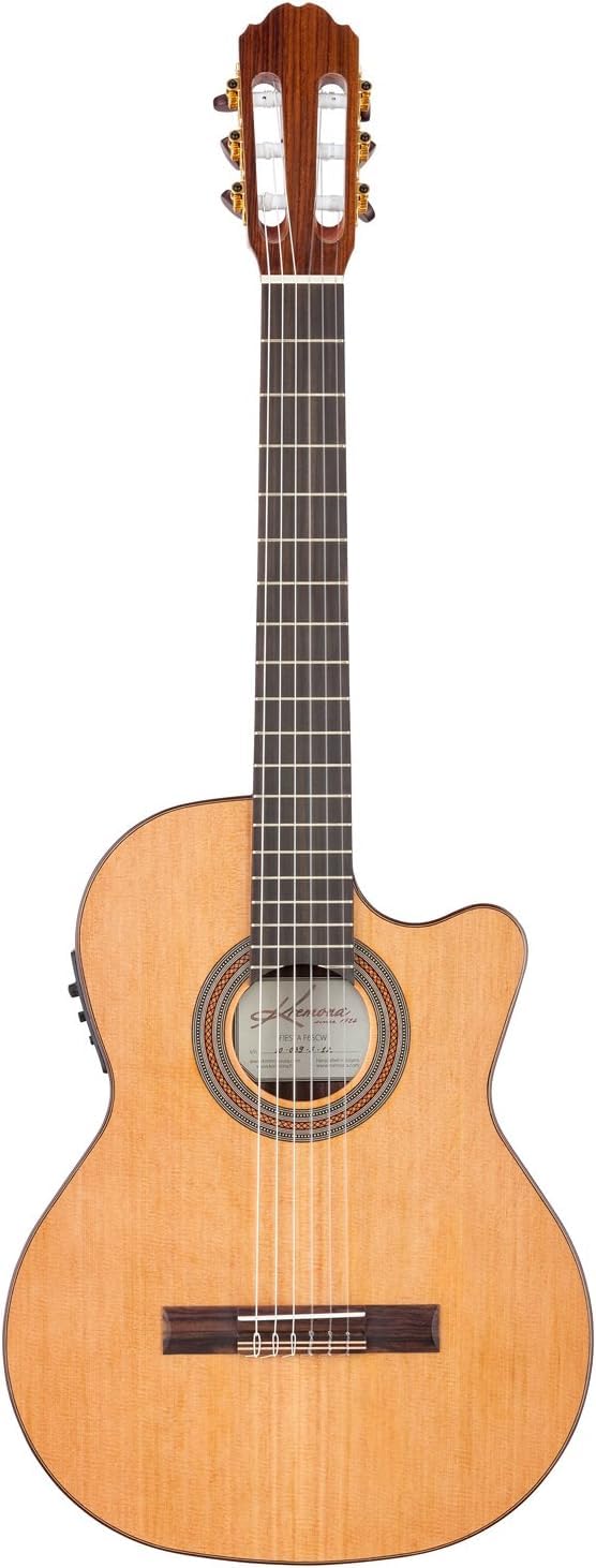 Kremona Performer Series F65CW Guitare électrique à pan coupé en nylon