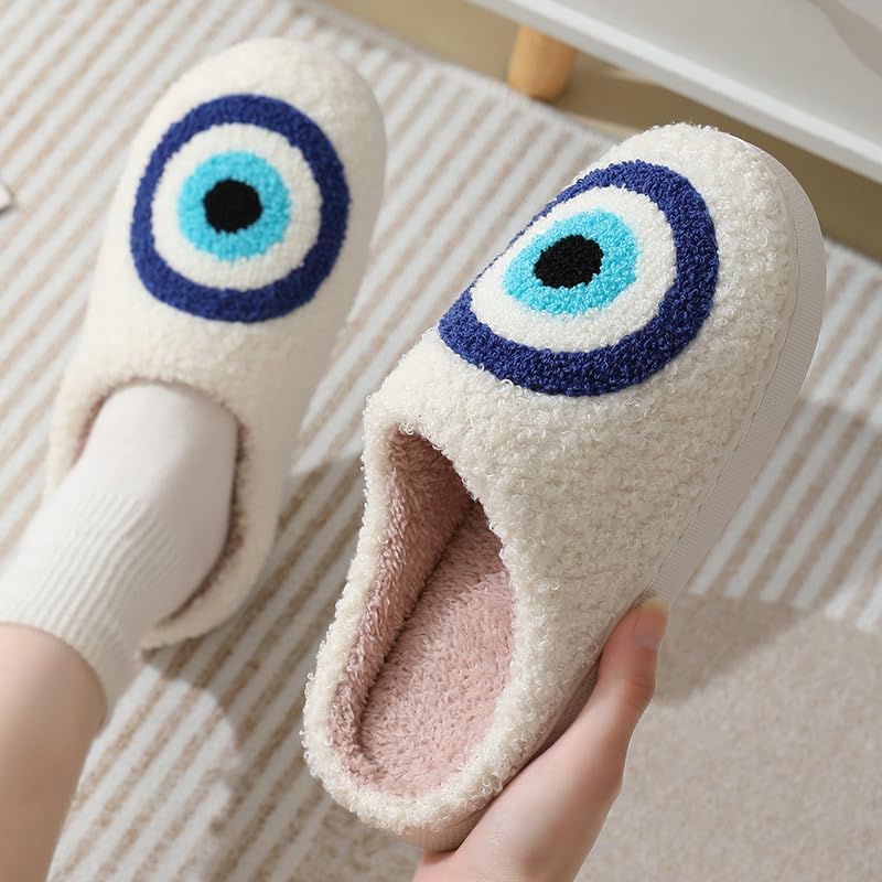 Image of Women's Men's Strawberry Slippers Cute Fruit Home Slippers Winter Fuzzy Memory Foam Fluffy Warm House Shoes