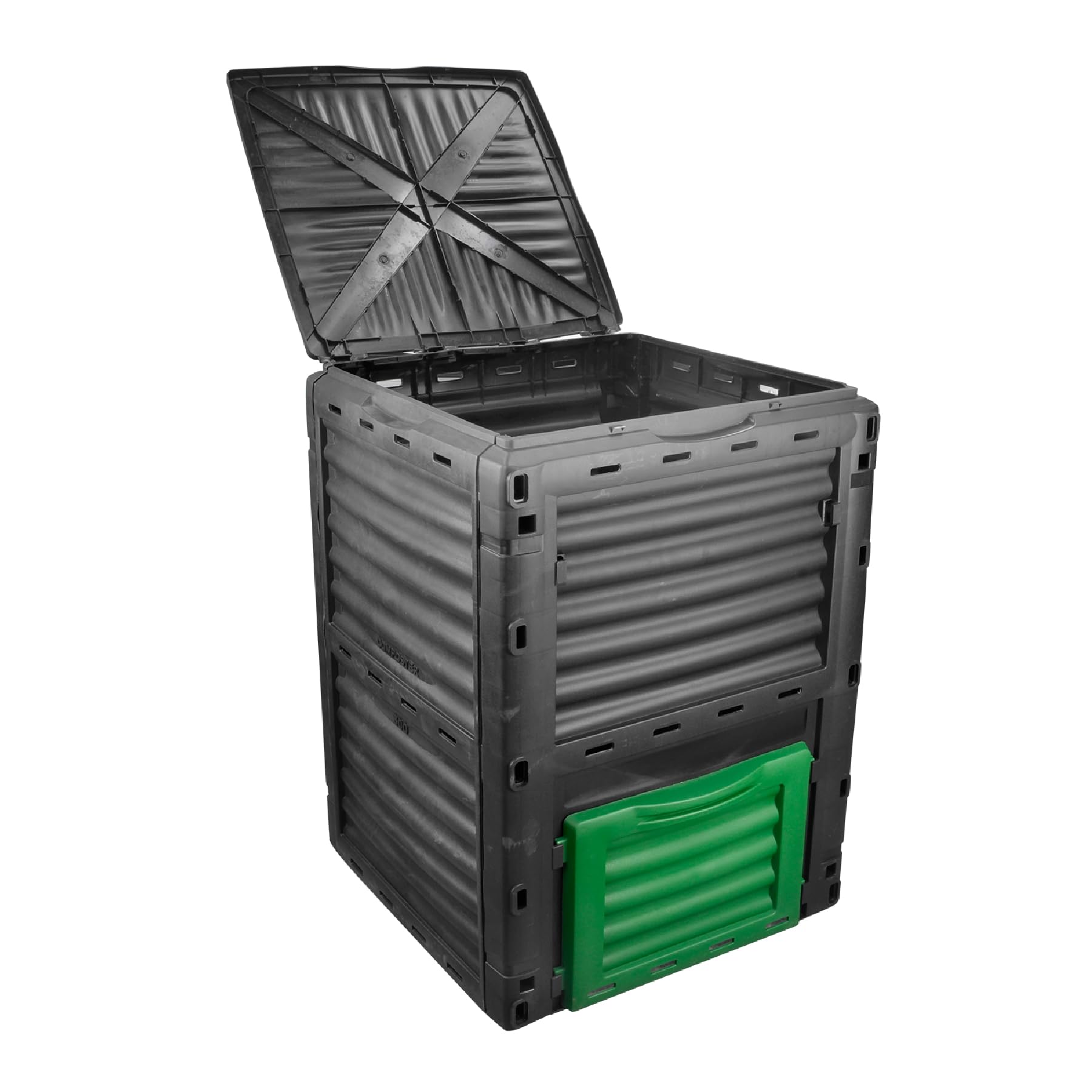 KCT Garden Compost Bin - 300L - Eco Friendly Waste Composter & Recycling Outdoor Organic Waste Converter