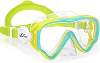 Vista 10 de Seago Kids Swim Goggles Snorkel Diving Mask for Youth(5-15), Anti-Fog 180° Clear View