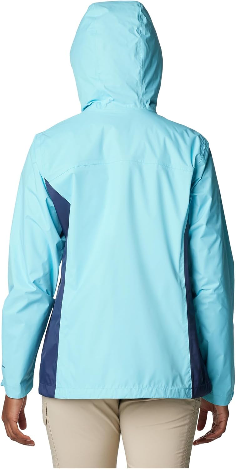 Columbia Women's Arcadia Ii Jacket Small Aquamarine/Nocturnal
