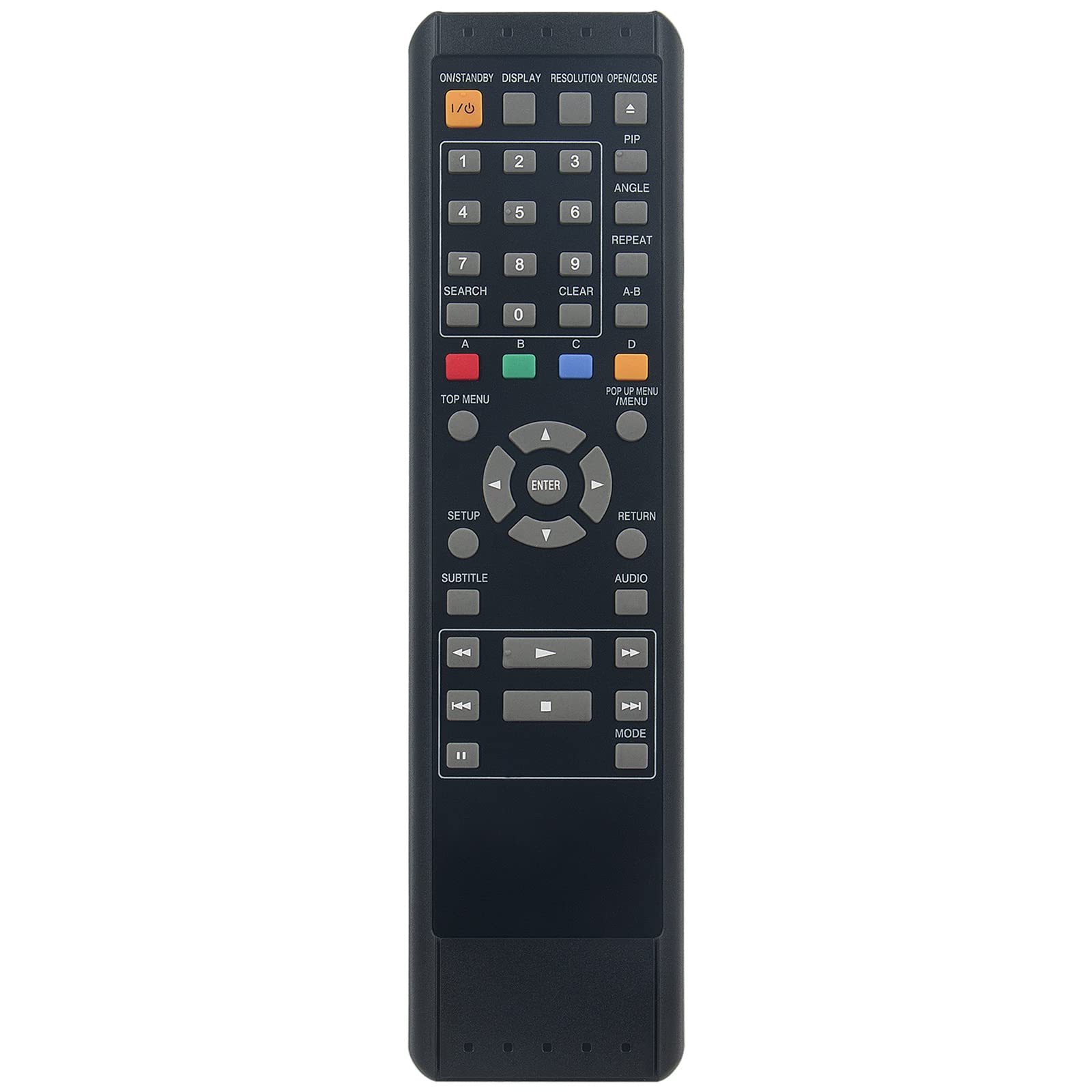 Allimity RC-730DV Replacement Remote sub RC-732DV fit for Onkyo Blu-ray Disc Player BD-SP807 DV-BD606 DV-BD606B DV-BD507 DV-BD507B DV-BD507CDC1N DV-BD507BCDC1N BD-SP807B BD-SP807CDC1N BD-SP807BCDC1N