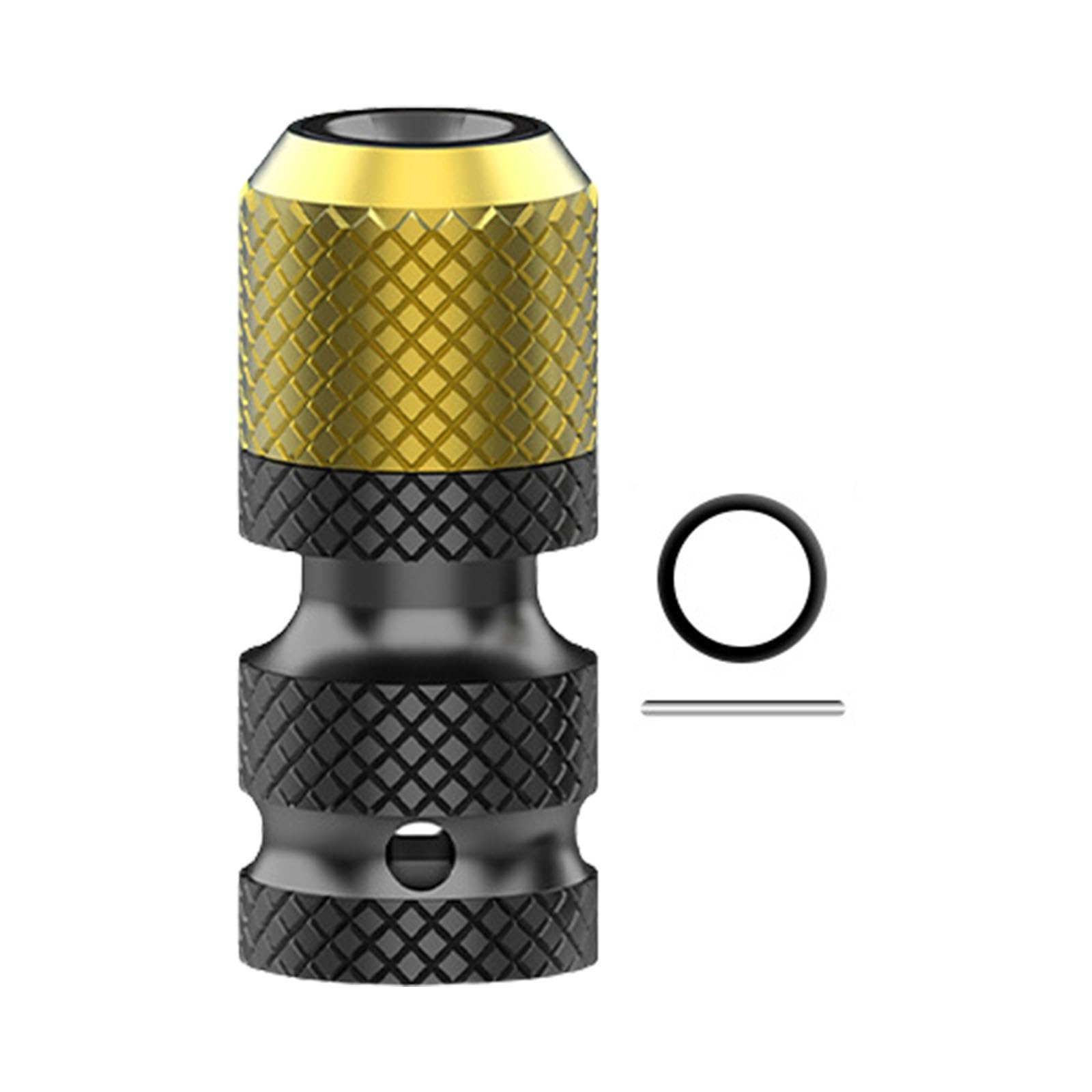 Tsophreniq Women's Thickened Heavy Duty 1 / 2Inch Square To 1 / 4Inch Impacts Adapter Hexagon Socket Extension Accessories For Electric Wrenches Wrench Socket