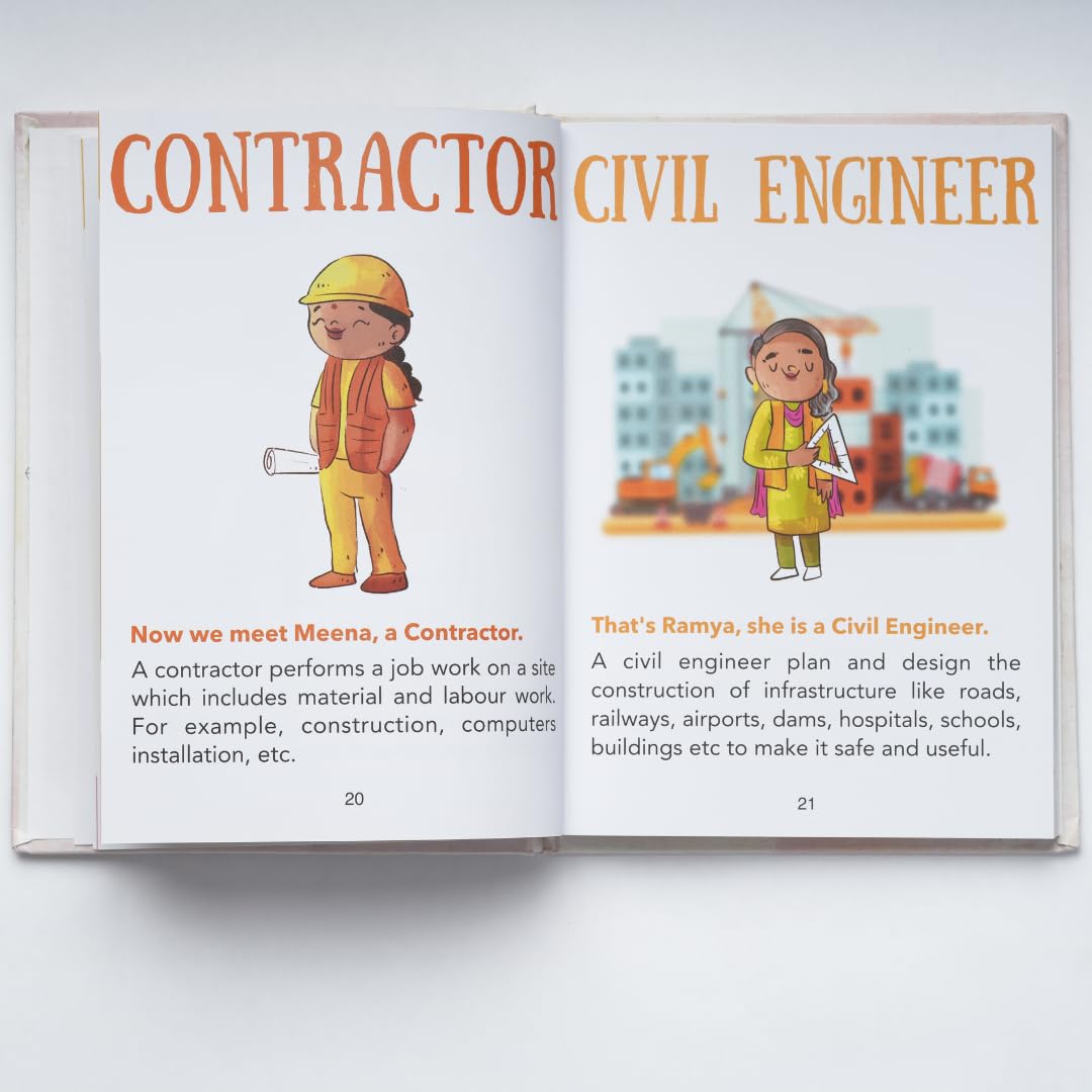 Occupations And Professions - 100 Career Options with 40 fun Activities Books for Ages 5-12 Years Kids - Picture Book About Occupation Job Profession Book For Kids Ages 5-12 Years 2