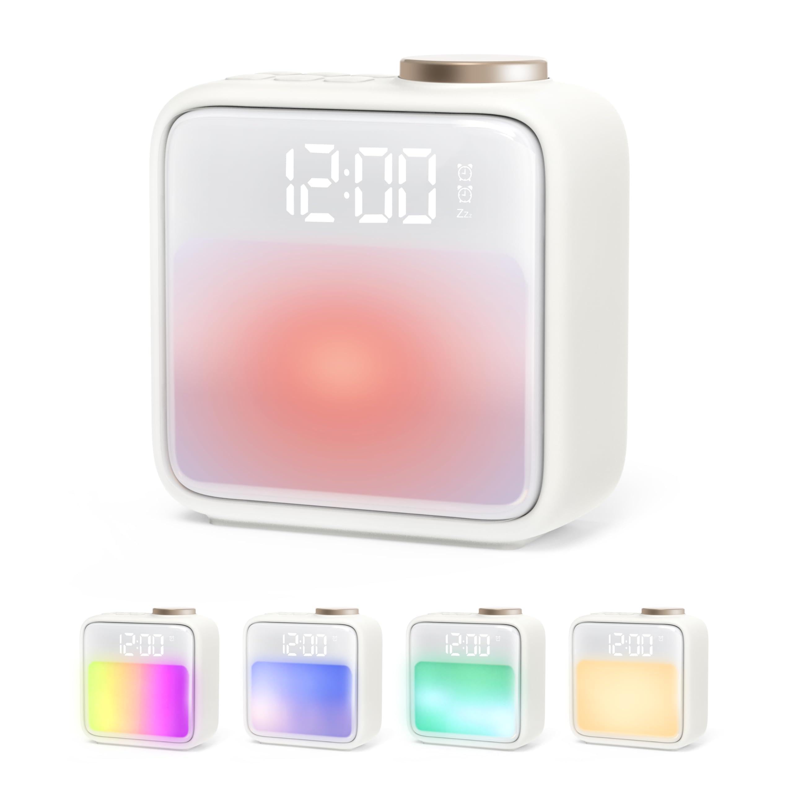 Amazon.co.jp: Vidafelic 目覚まし時計 光 子供 めざまし時計 ナイト