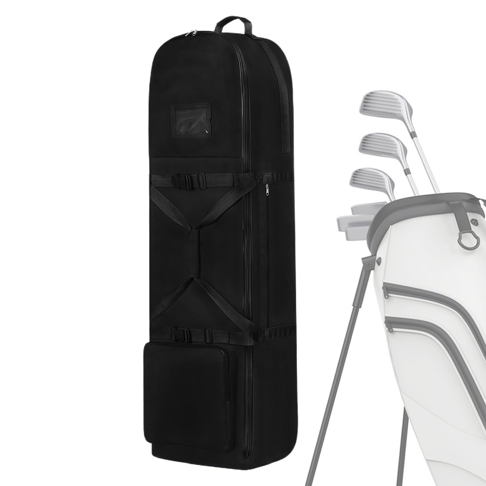 Borsa Da Golf Da Viaggio | Organizzatore Da Viaggio Aereo Con Ruote,Borsa Impermeabile Pieghevole Per Golf Club E Attrezzature Sportive