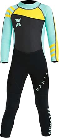 DIVE &amp; SAIL Kids 2.5mm Wetsuit Long Sleeve One Piece UV Protection Thermal Swimsuit