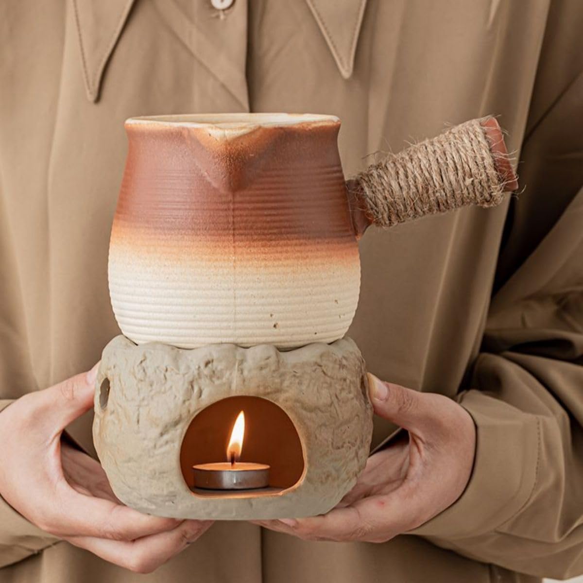 Amazon.com | 温茶炉小火炉煮茶底座保温暖茶器烘茶炉Luxury Tea Set