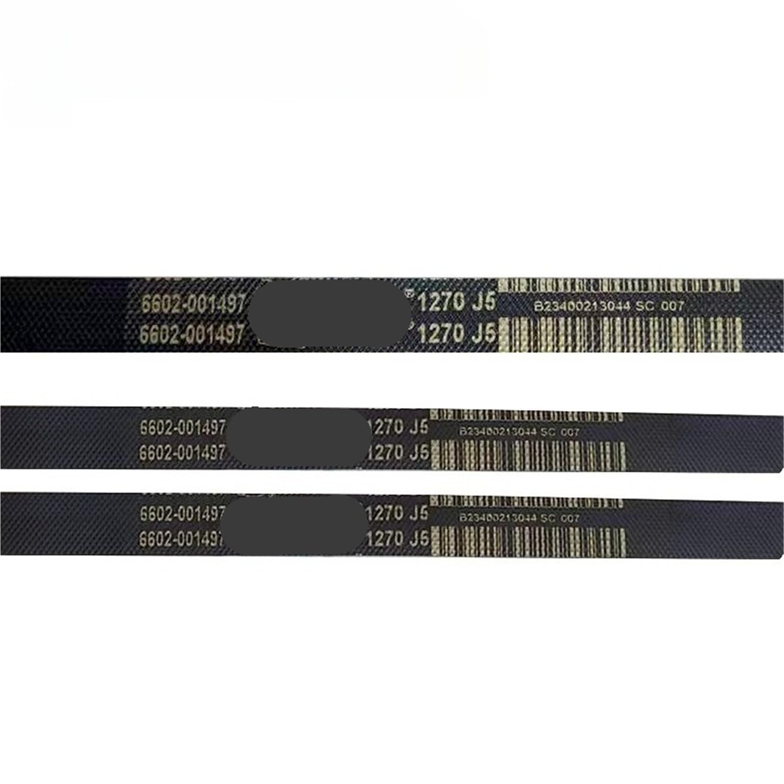 Correa para lavadora 6602-001497 1270J5 de repuesto Compatible con Samsung