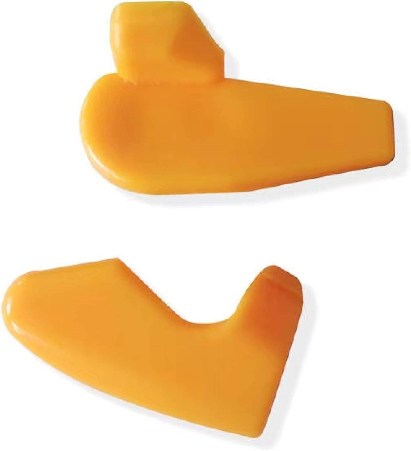 Tire Changer Plastic Insert, Tire Machine Guard, Wheel Rim Edge Protector for Mount Duck Head, Nylon Tyre Demount Fitting Head Part, 6 Front (Upper) + 6 Rear (Lower) Insert Kit/Pack, 2 Packs, 16YCM