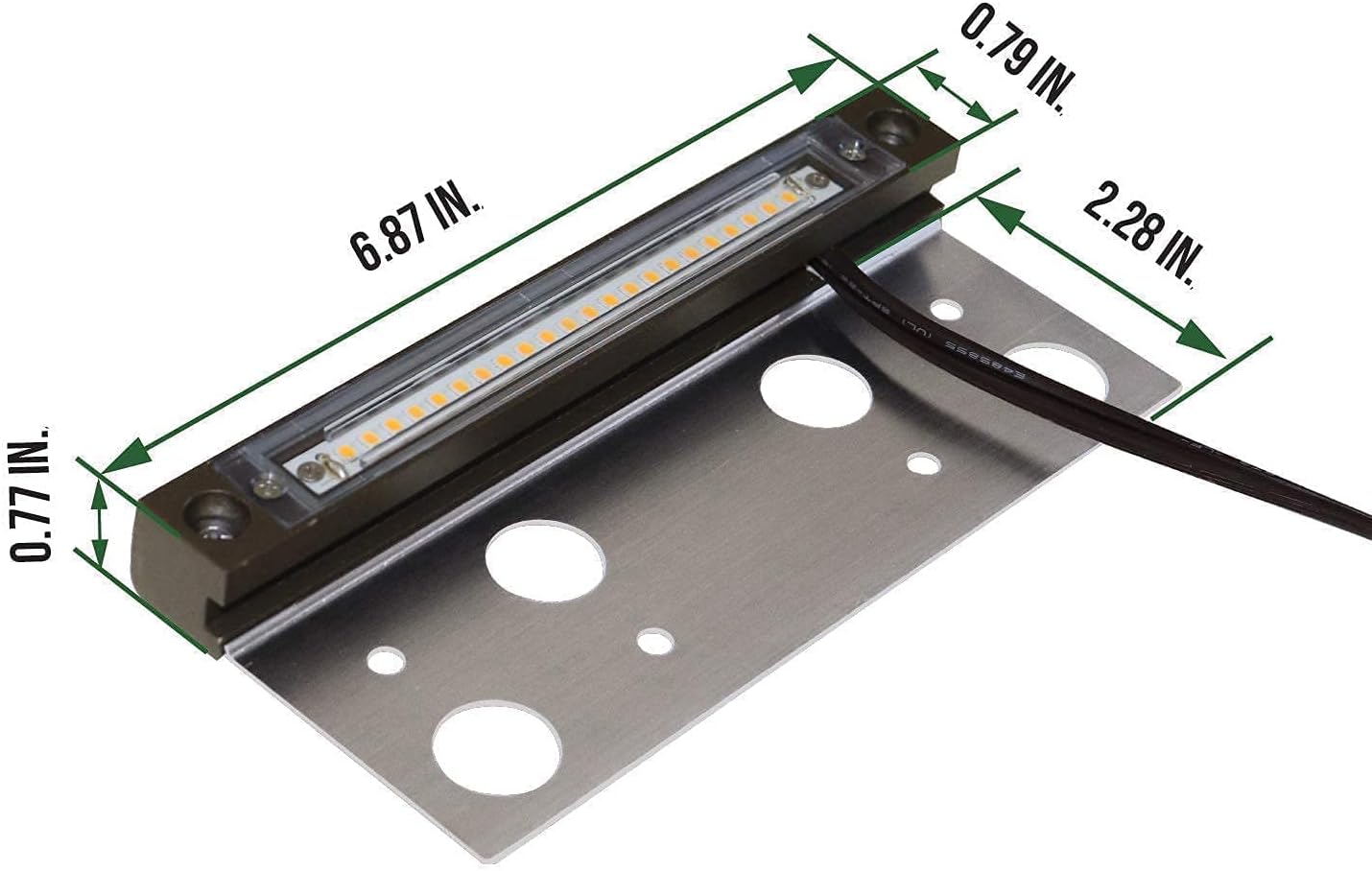 GKOLED 20-Pack UL Listed Hardscape Lights with ETL Listed 120W Low Voltage Transformer