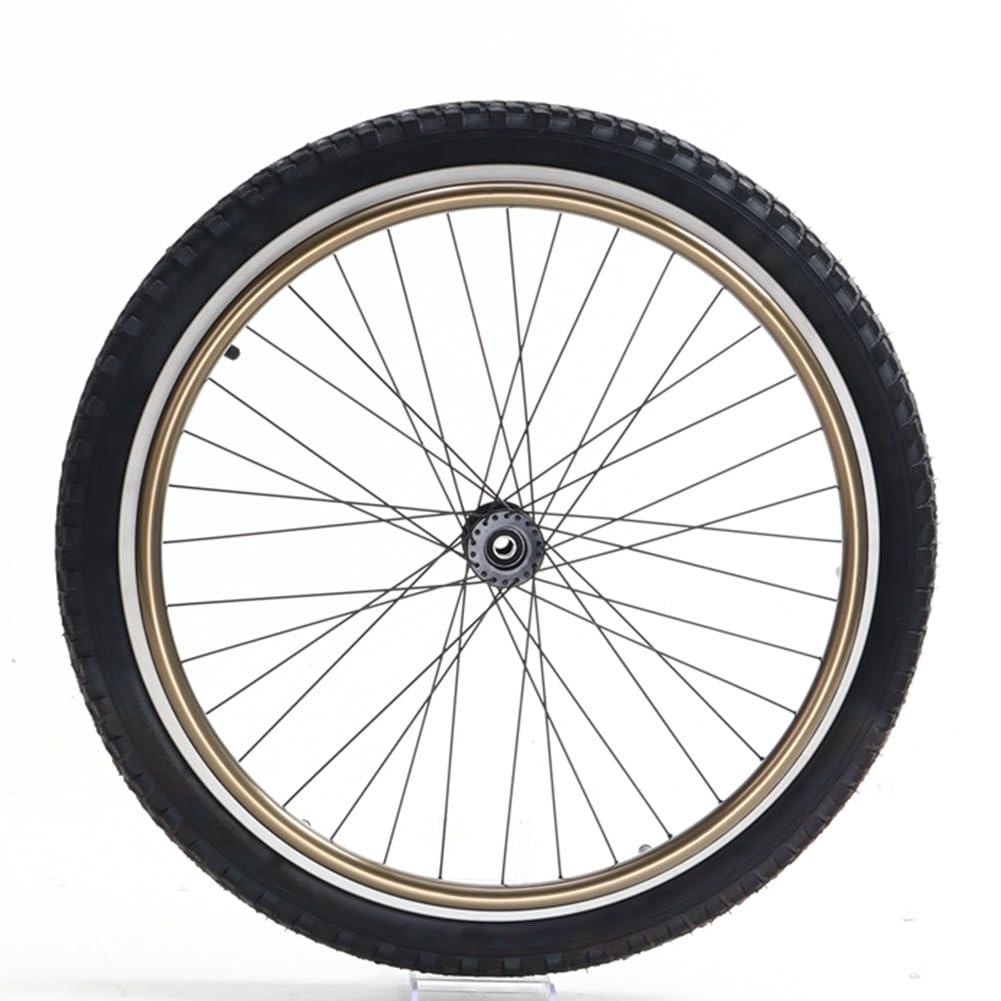 1 Par de Ruedas Traseras para Silla de Rueda de 24 pulgadas, Ruedas para Silla de Ruedas de 24 × 1.95, Repuesto para Silla de Ruedas Deportiva, Inflables Neumáticos