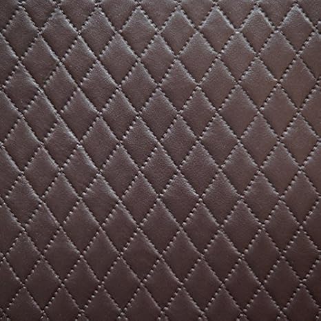 Amazon 合皮 生地 ダイヤ柄 こげ茶 布 生地 通販