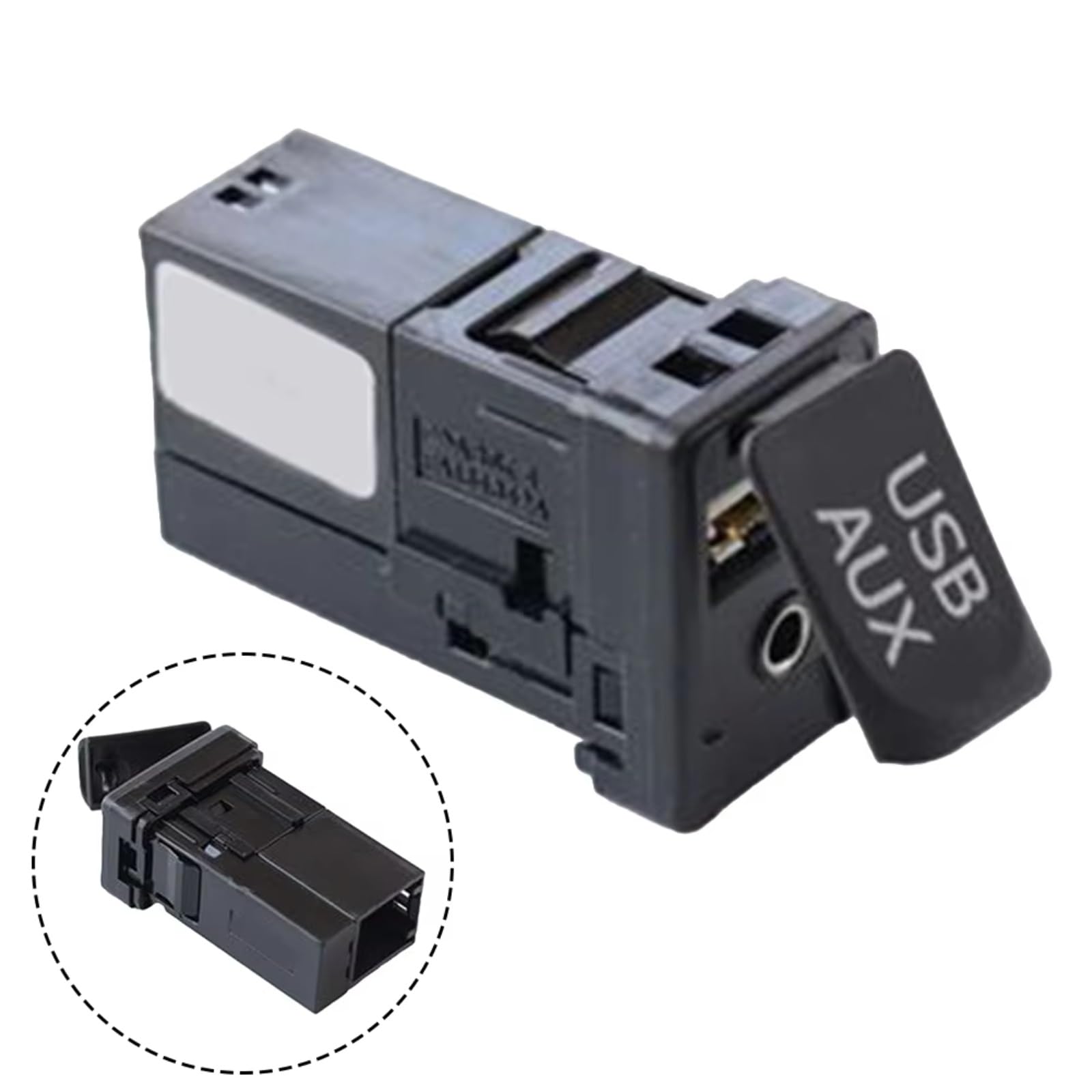 Modulo Adattatore Interfaccia AUX Compatibile Con Toyota Il Pannello Di Controllo Centrale Dell'adattatore Per Presa Interruttore USB AUX Per Auto Connettore USB Aux-in