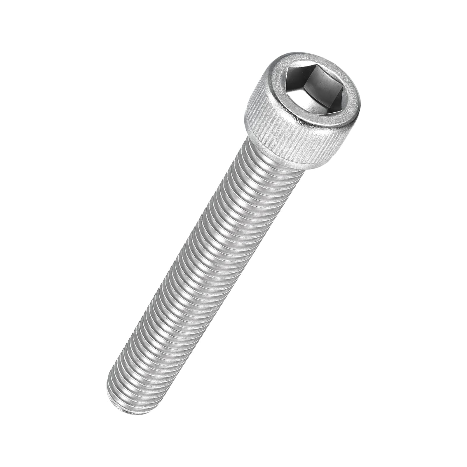 Kozelo 2pcs Socket Head Cap Screws - [M12-1.75 x 80mm] 304 Stainless Steel Allen Socket Drive for Electrical Motor 3D Printing Fan Engine Replacement Use, Silver — image 1