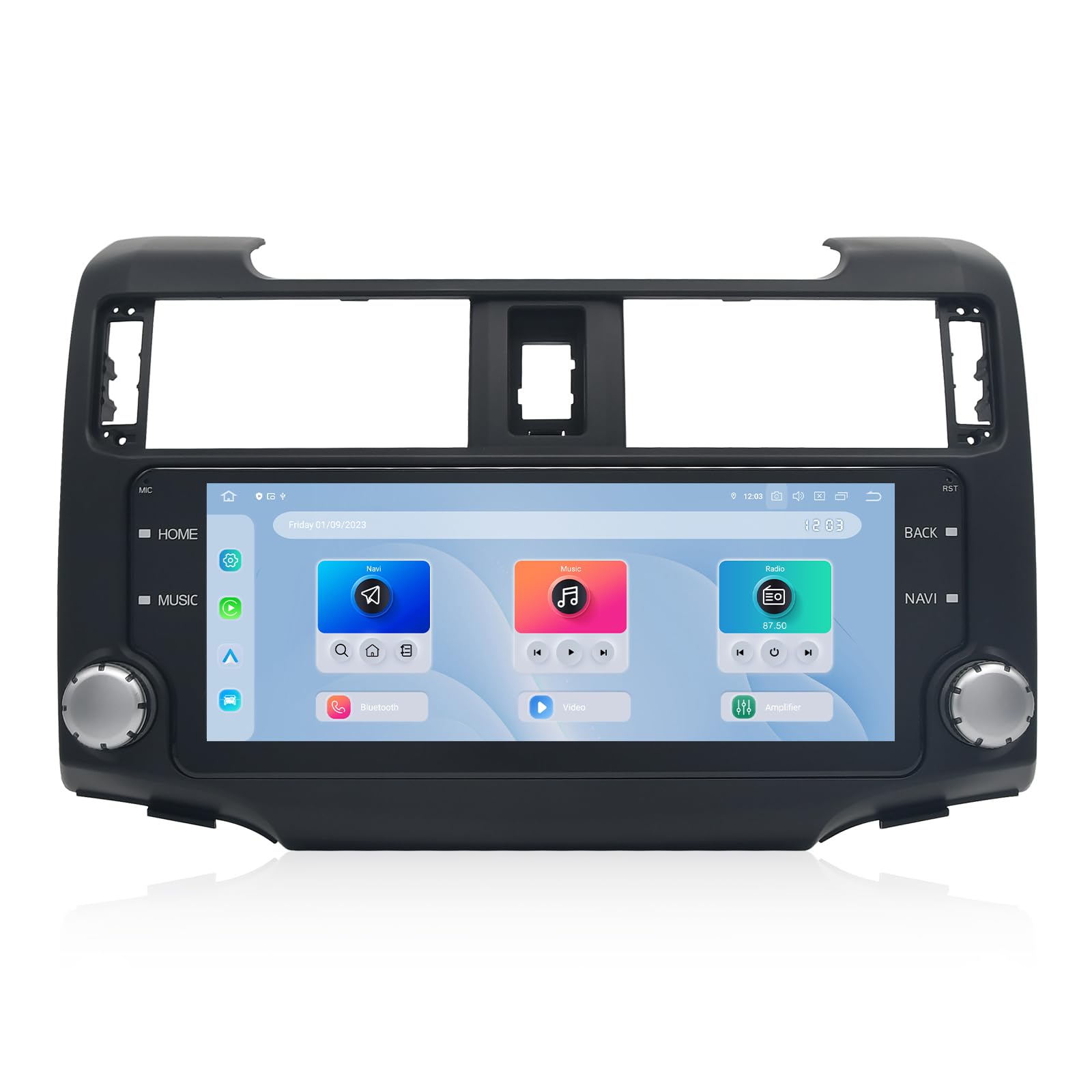 Dasaita Android 13 Car Stereo for Toyota 4Runner 2010-2023 Support Wireless Carplay Android Auto, 10.25" QLED Screen Radio, 8G+256GB Head Unit, GPS