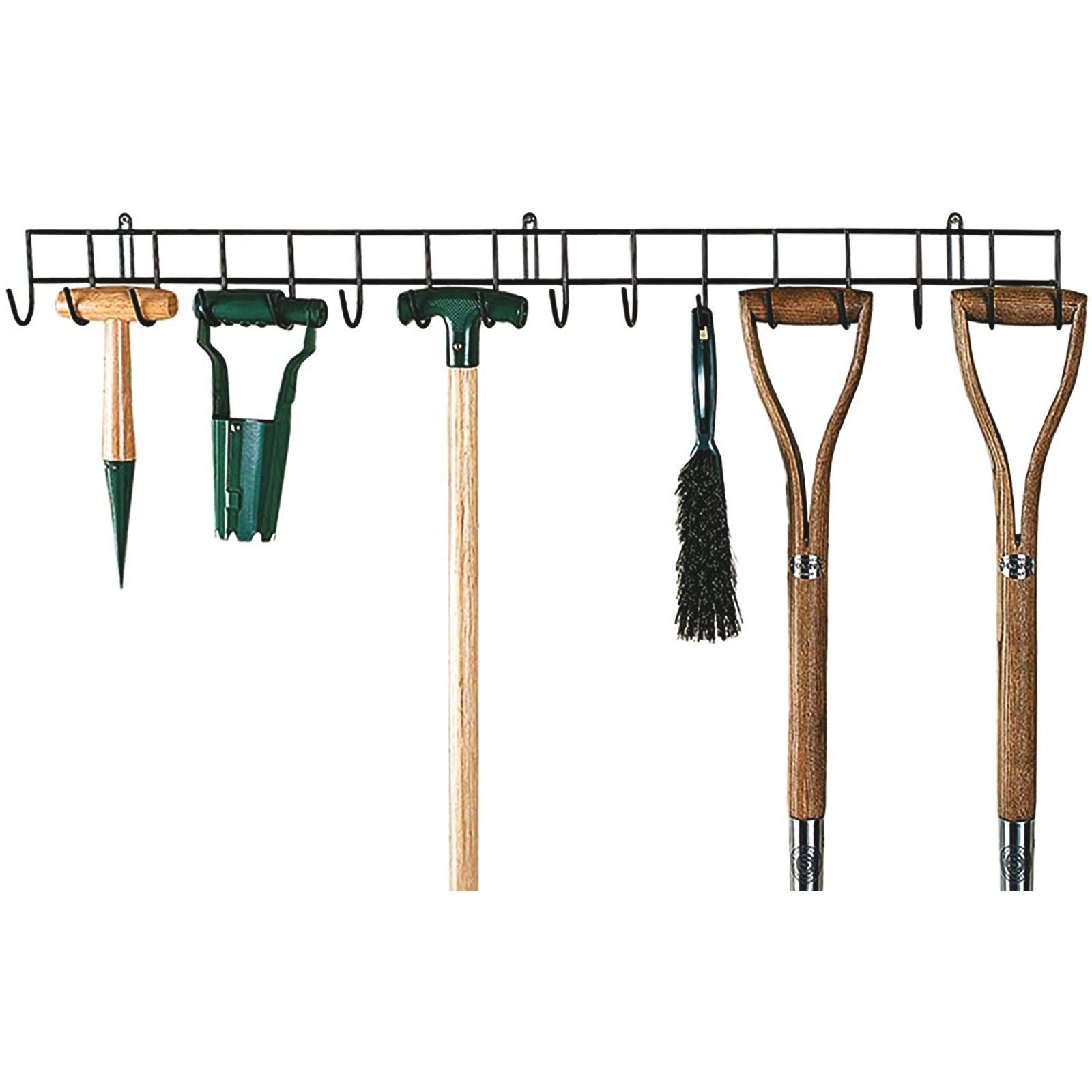 Buy HENSITA 2 x Extra Long Garden Tool Holders Wall Mounted Garden