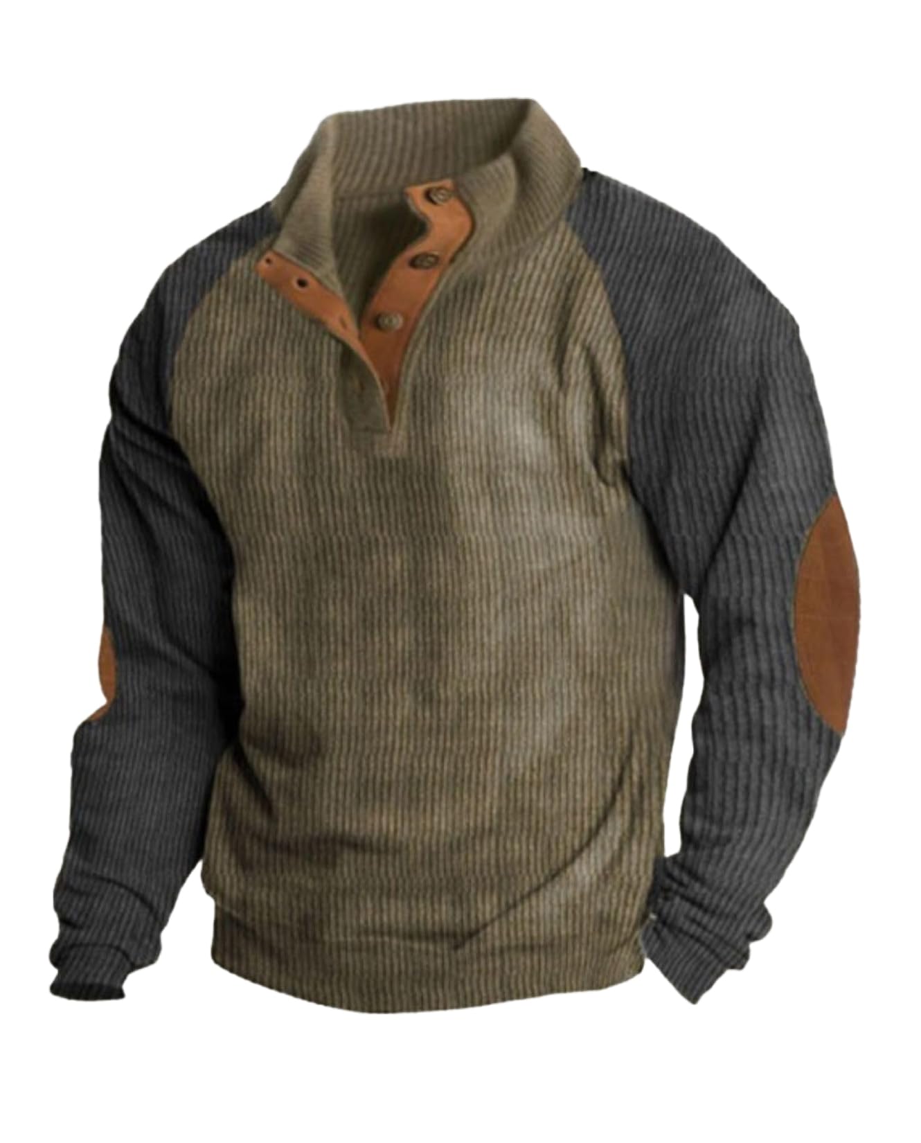 Western Sweatshirts for Men Aztec Retro Pullover Quarter Zip Sweatshirt Mens Stitching Color Fleece Sweatshirt