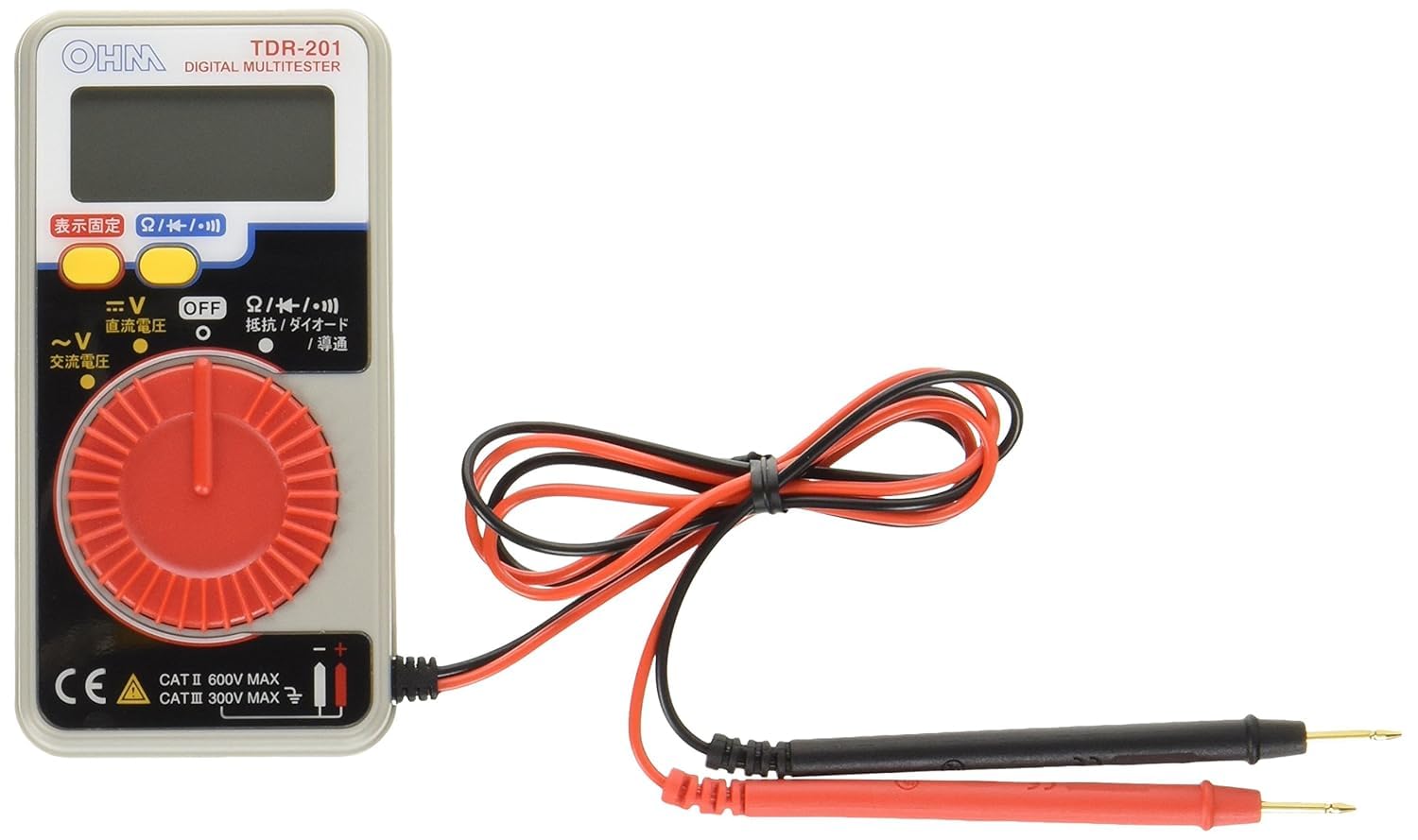 (未使用･未開封品)　オーム電機(Ohm Electric) デジタルマルチテスター TDR-201 p1m72rm Amazon.co.jp: OHM デジタルマルチテスター TDR-201 (09-2002