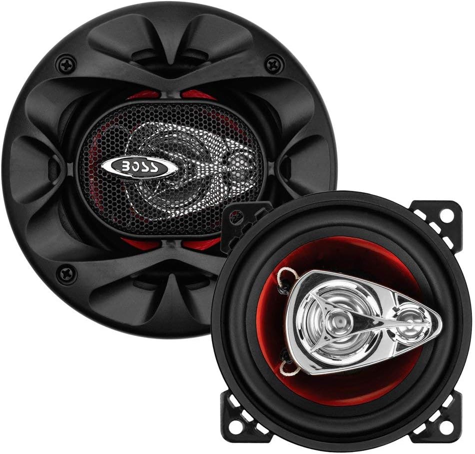 BOSS Audio Chaos Exxtreme 4" Full Range Mounted Car Vehicle Speaker System Pair (Renewed)
