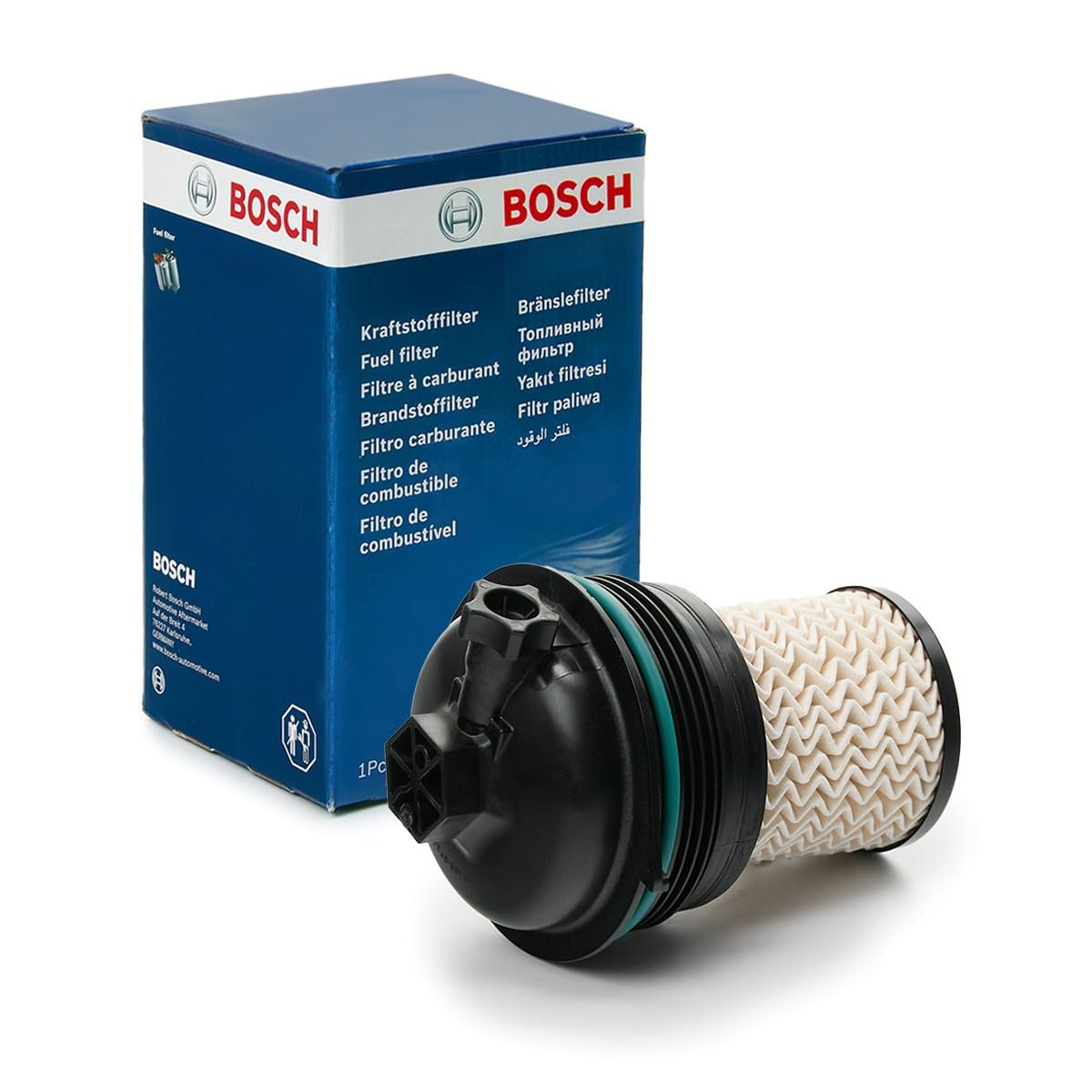 Filtro Diesel per Auto Bosch N2247 - Separa le particelle e l'acqua dal carburante, protegge il sistema di iniezione
