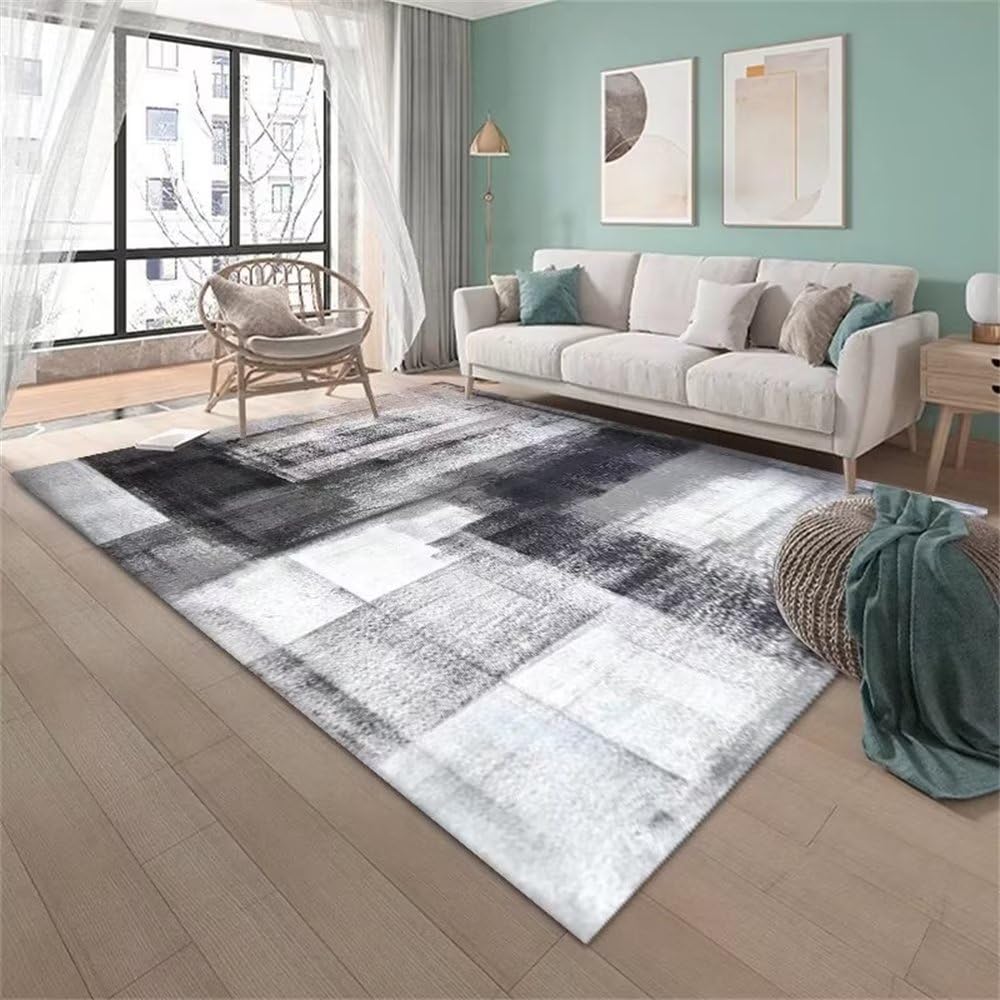 Tapis gris 90X150CM accessoires de décoration de la maison et salon moderne
