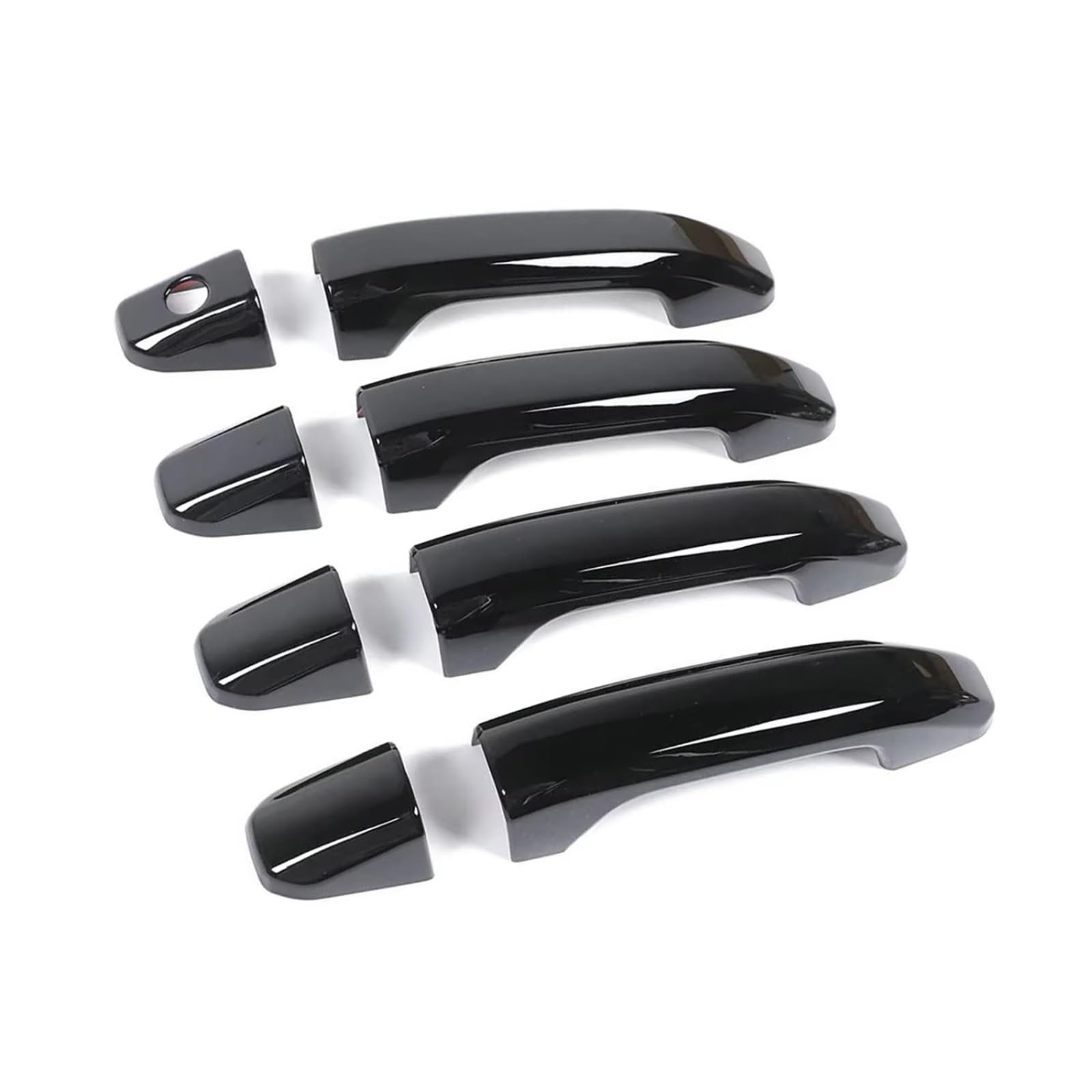FVOIRSS Outer Door Handle Compatible with Chevy for Silverado 2500 2015-2018 for 3500 Heavy Duty 2015-2024 Car Door Handle Cover Decoration Exterior Accessories