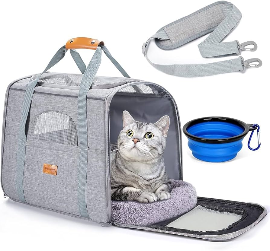 Amazon.co.jp: Morpilot ペットキャリー バッグ 猫 きゃりーバッグ