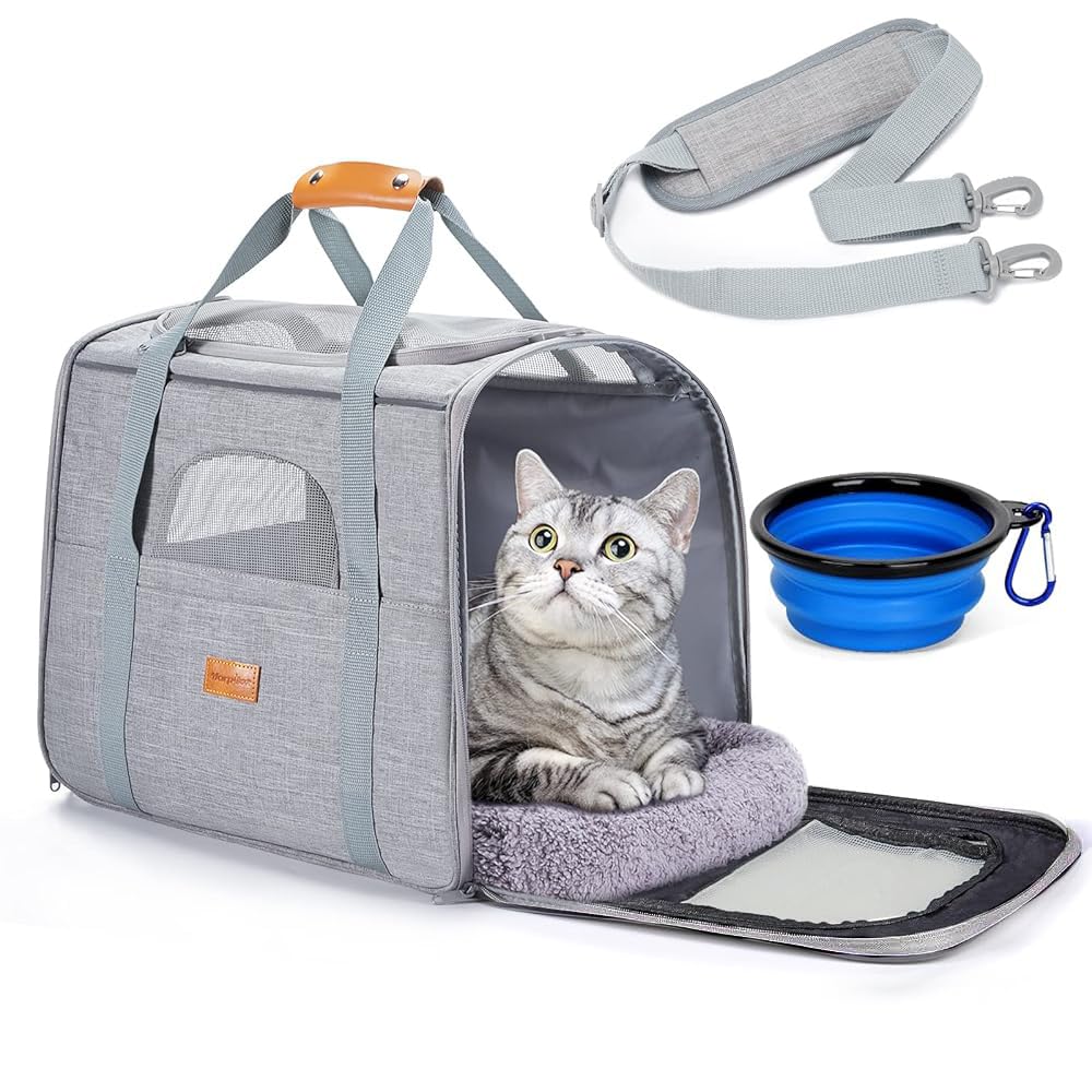 Amazon.co.jp: Morpilot ペットキャリー 猫 きゃりーバッグ 4way