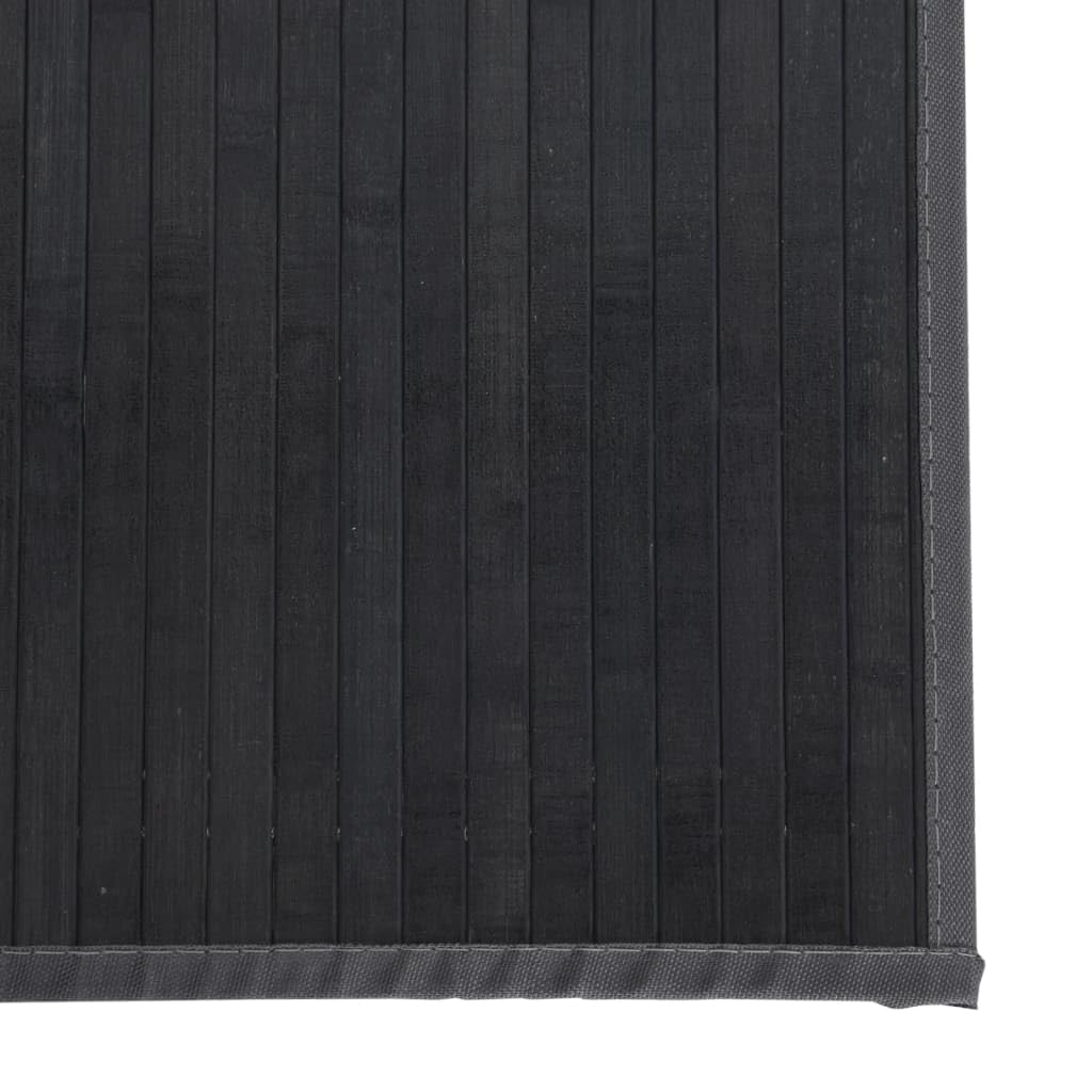 Alfombra de pasillo gris 100 x 500 cm de bambú antideslizante para salón, dormitorio, pasillo, cocina, comedor, habitación infantil, baño, balcón, terraza