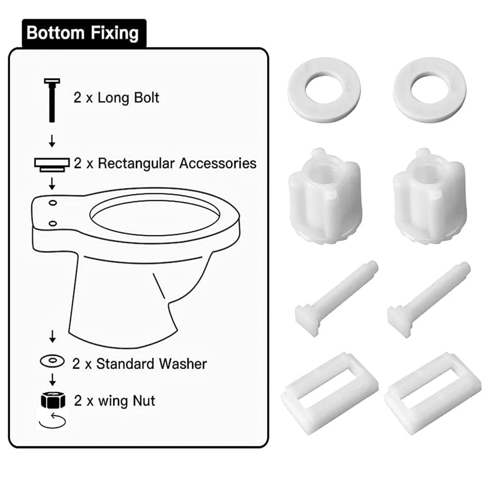 Tapa de Inodoro con Cierre Lento, Tapa WC, PP Grueso, Tapadera WC, Asiento Inodoro(Beige)