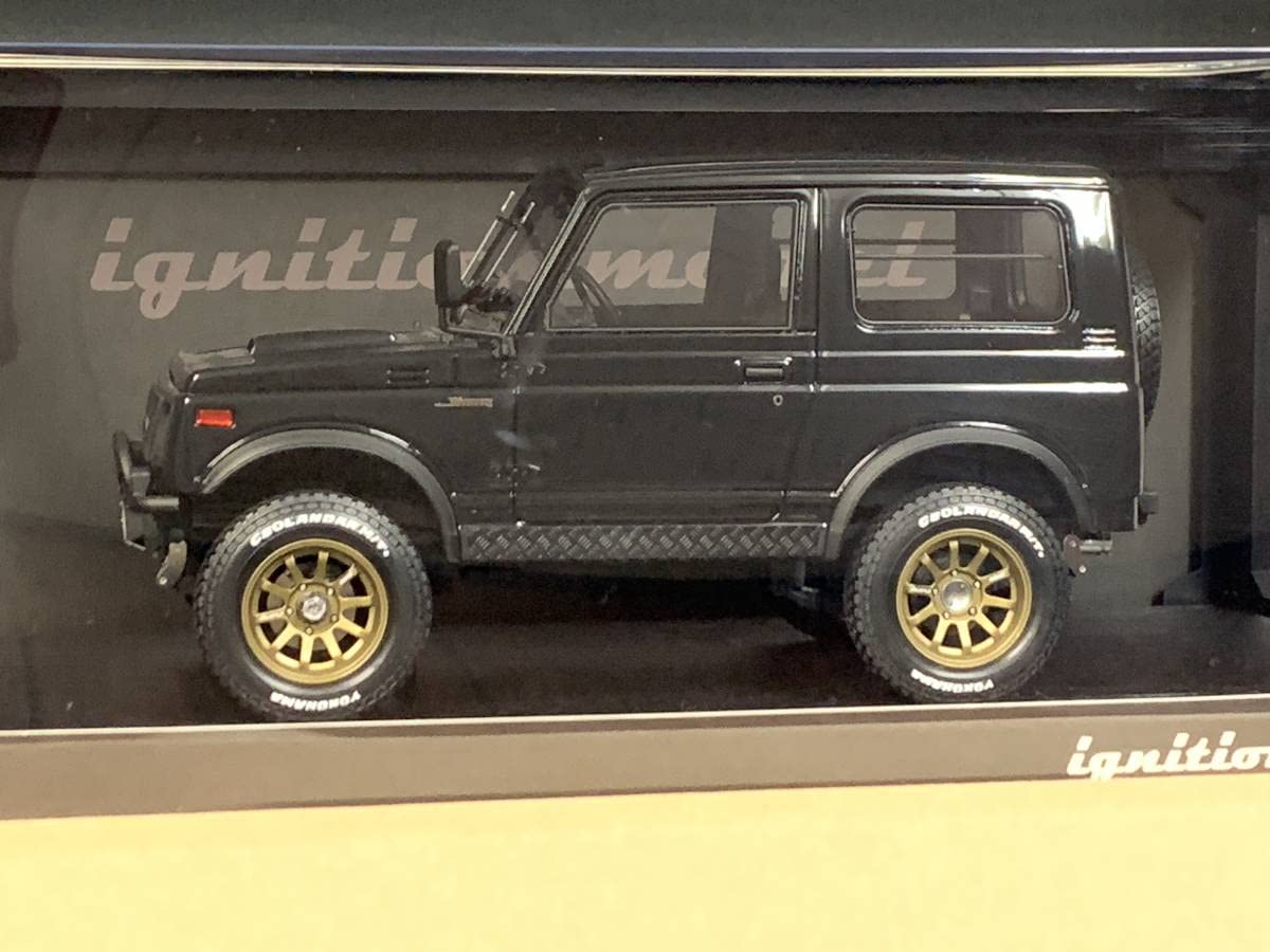 Amazon.co.jp: 1/18 スズキ ジムニー JA11 ブラック レイズ A LAP-J 