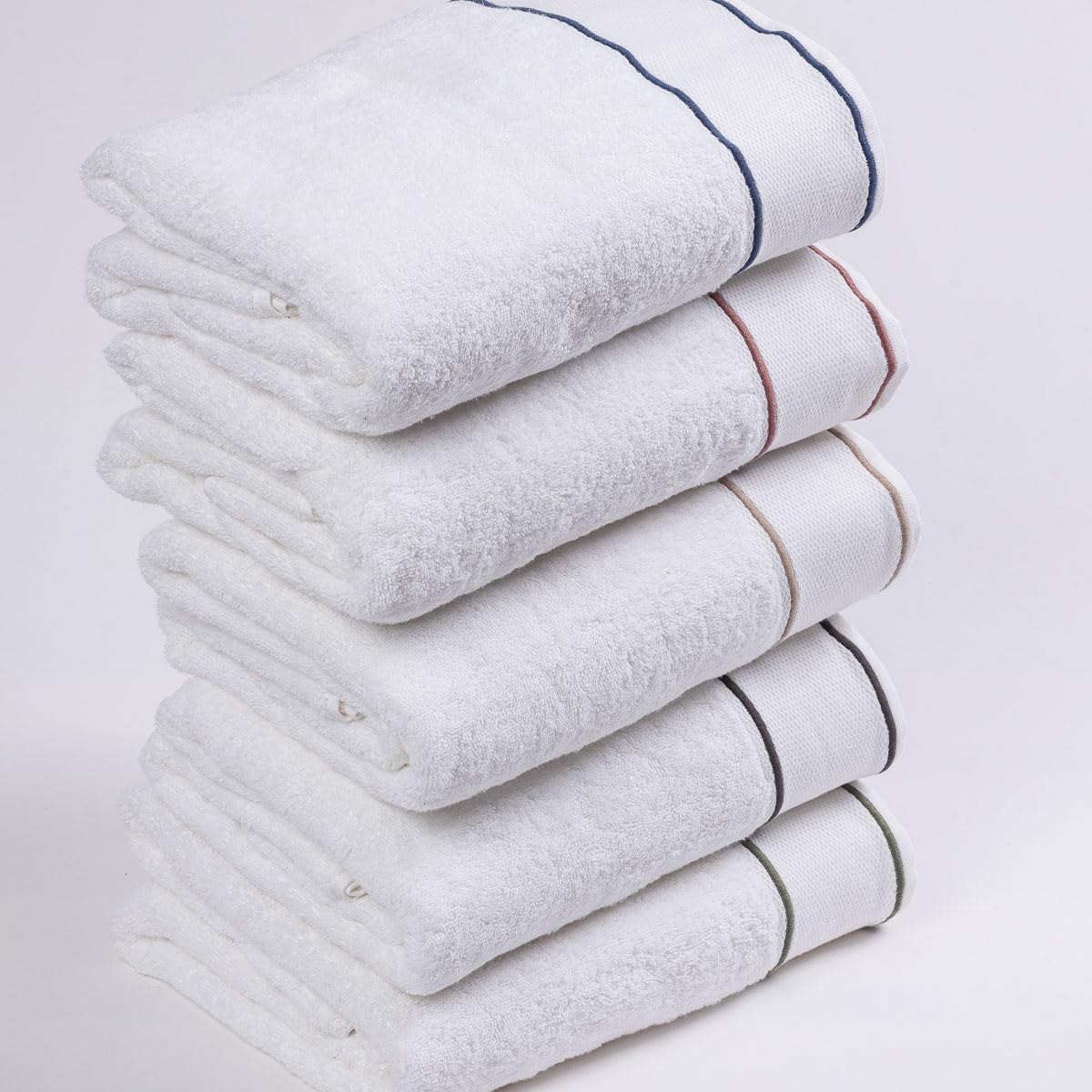 Telo Bagno, Ricamo Bourdon, Spugna 100% Cotone, 500 grm2, Morbido e Resistente, Assorbente, Lussuoso (Rosa, Telo 100x150)