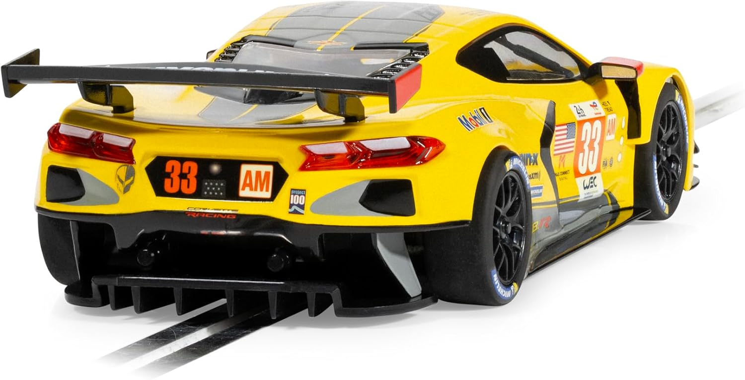 Scalextric C4558 Chevrolet Corvette C8.R - 24 Hours of Lemans 2023 - GTE AM Winner Slot Racing Car