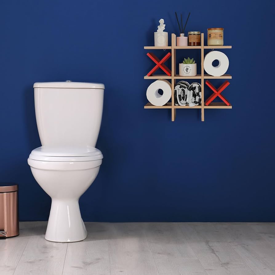 ベアブリック風 トイレットペーパーホルダー ベアブリック風