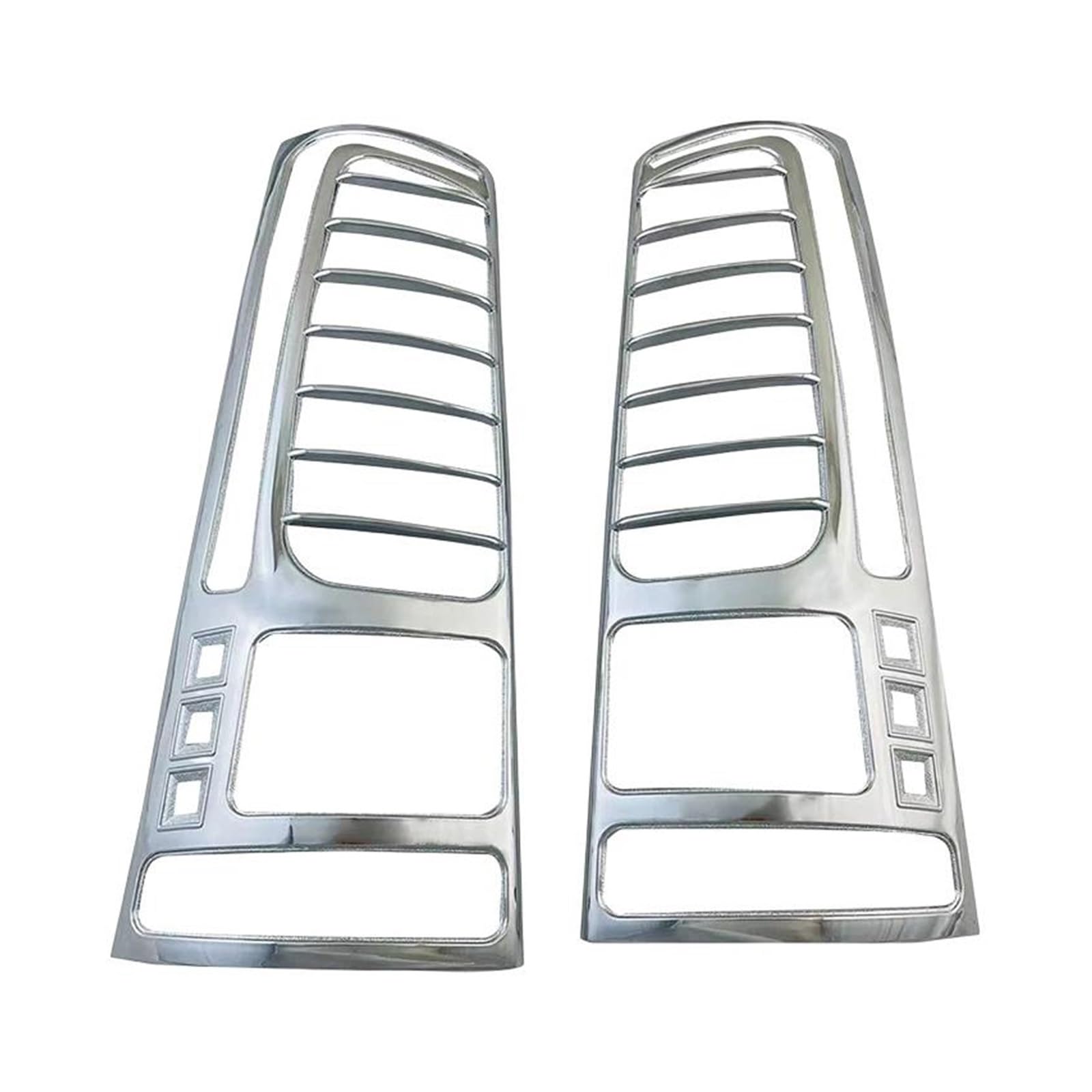 Cubierta de luz trasera cromada para Toyota Avanza 2003-2005 5