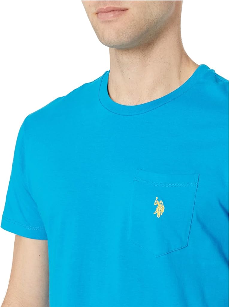 U.S. POLO ASSN. Solid Crew Neck Pocket T-Shirt