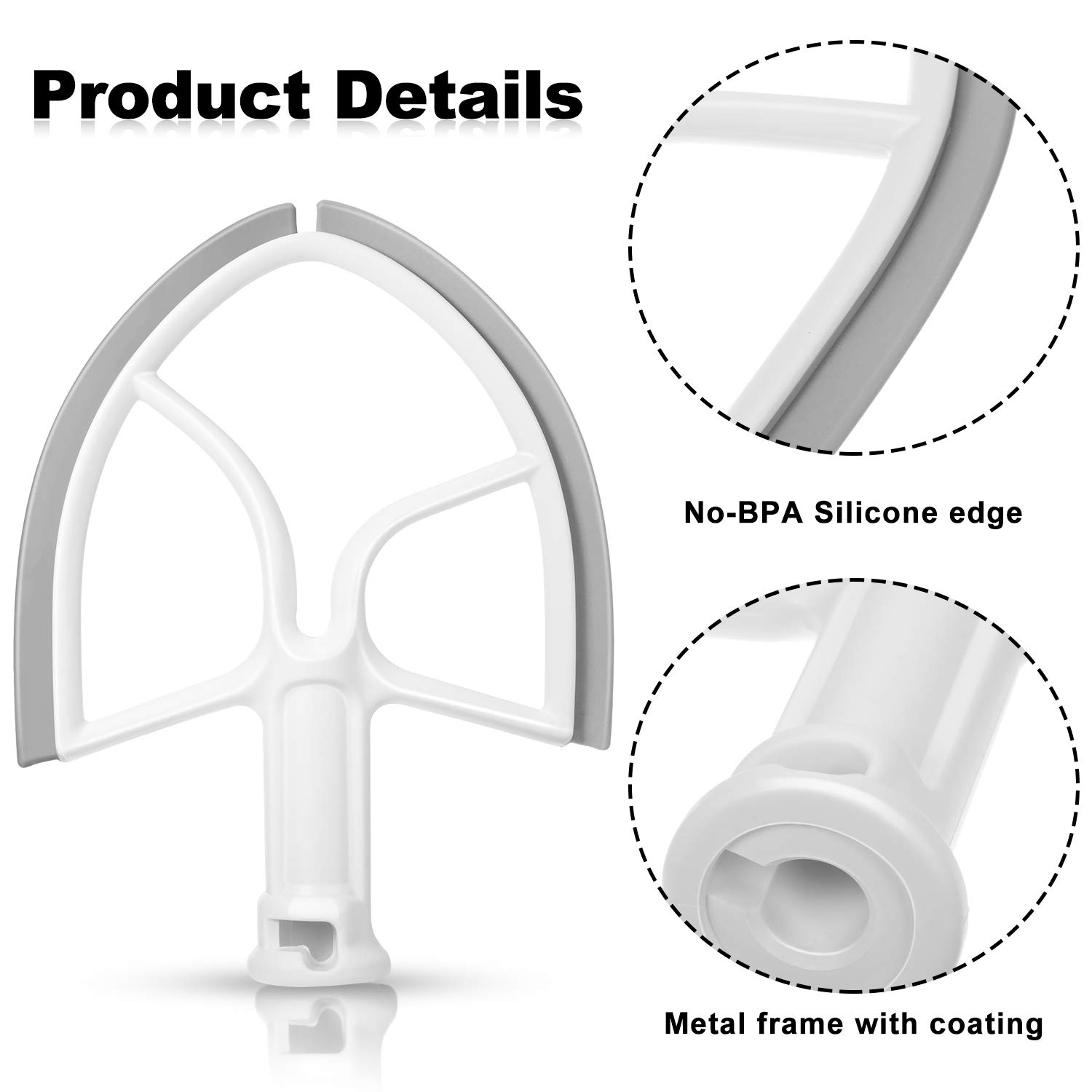 flex edge beater for 5 quart bowl lift mixers