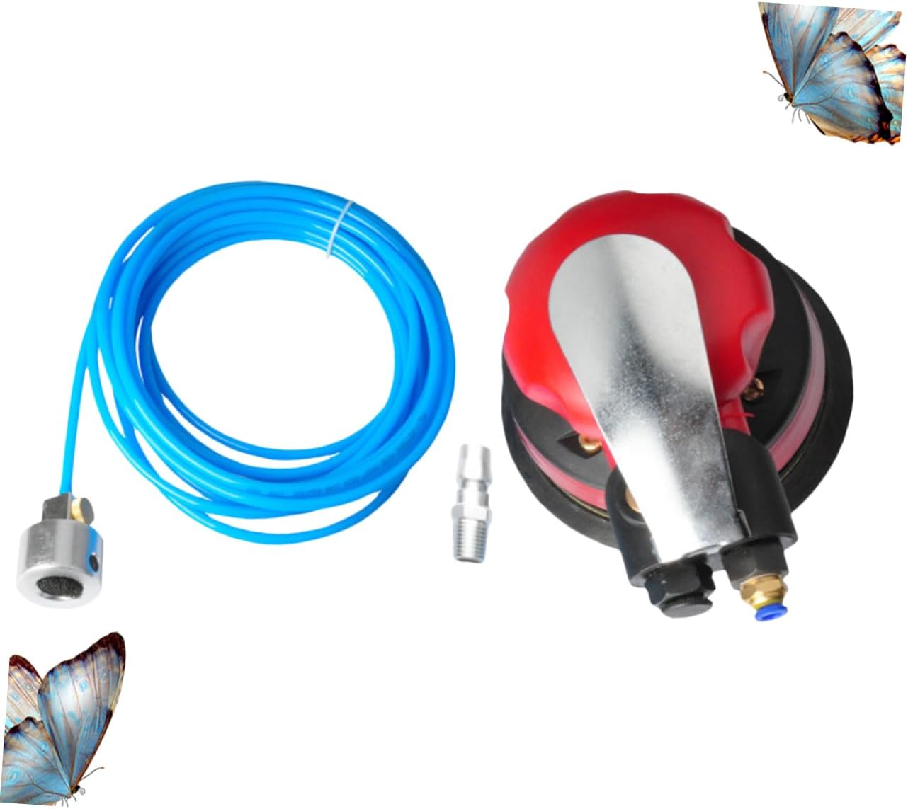 ARTIBETTER 1pc Pneumatic Polisher Sander Kit Air Inlet Random Orbital Tool for Car Finishing Speed Control Low for Swirl Results