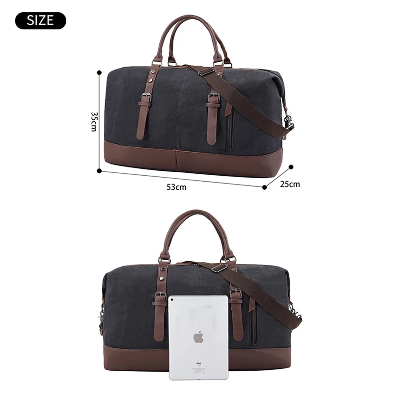 Borsa da Viaggio Borsa da Viaggio Borsa da Viaggio Borsa da Viaggio Grande capacità Borsa da Viaggio Casual Borsa da Viaggio in Tela Borsa da Viaggio per Uomo Borsa da Viaggio per