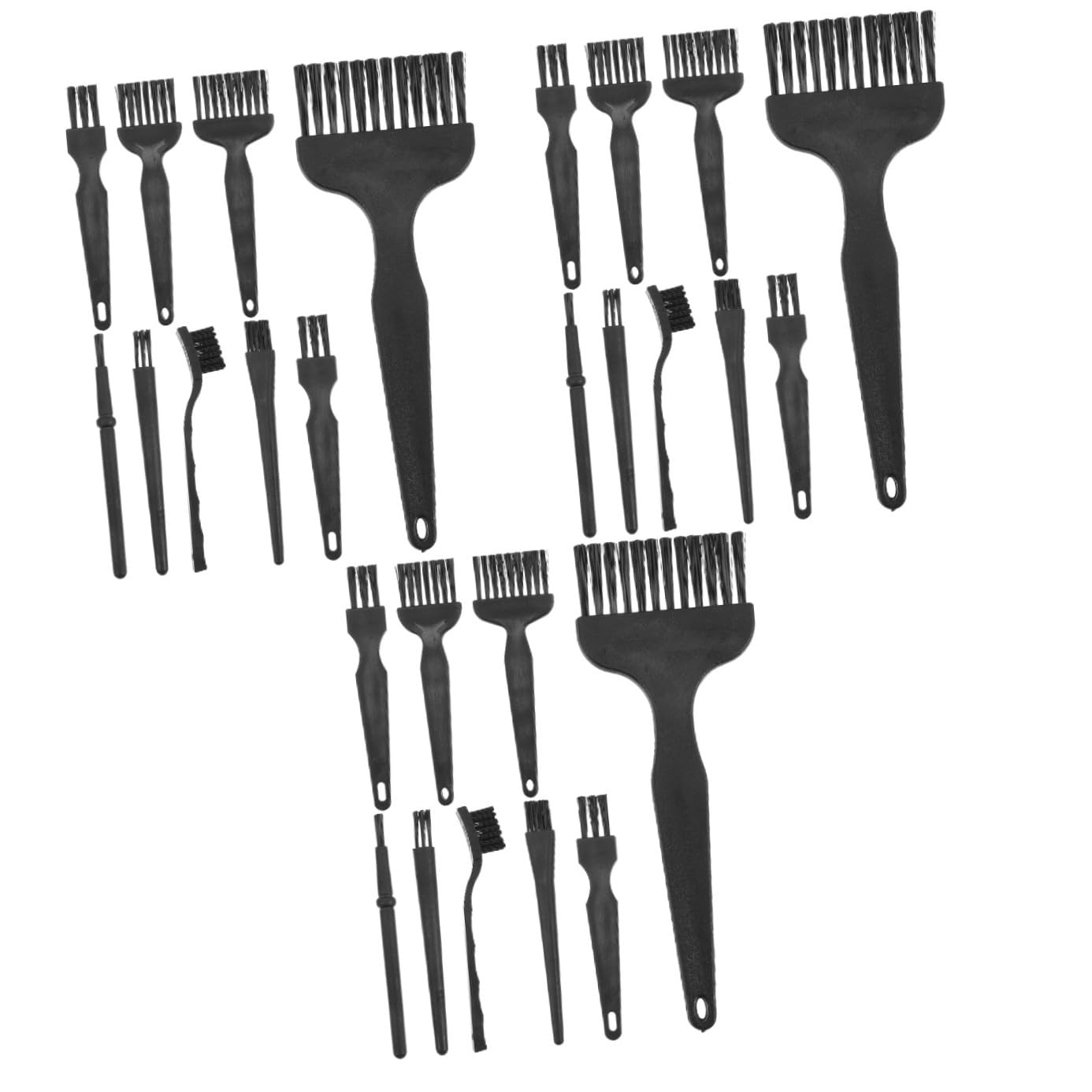 FOMIYES 3 Set Di Spazzole Di Ricambio Per Rasoio Elettrico Per La Pulizia Di Spazi Sottili Tagliacapelli 8 Pezzi * 3