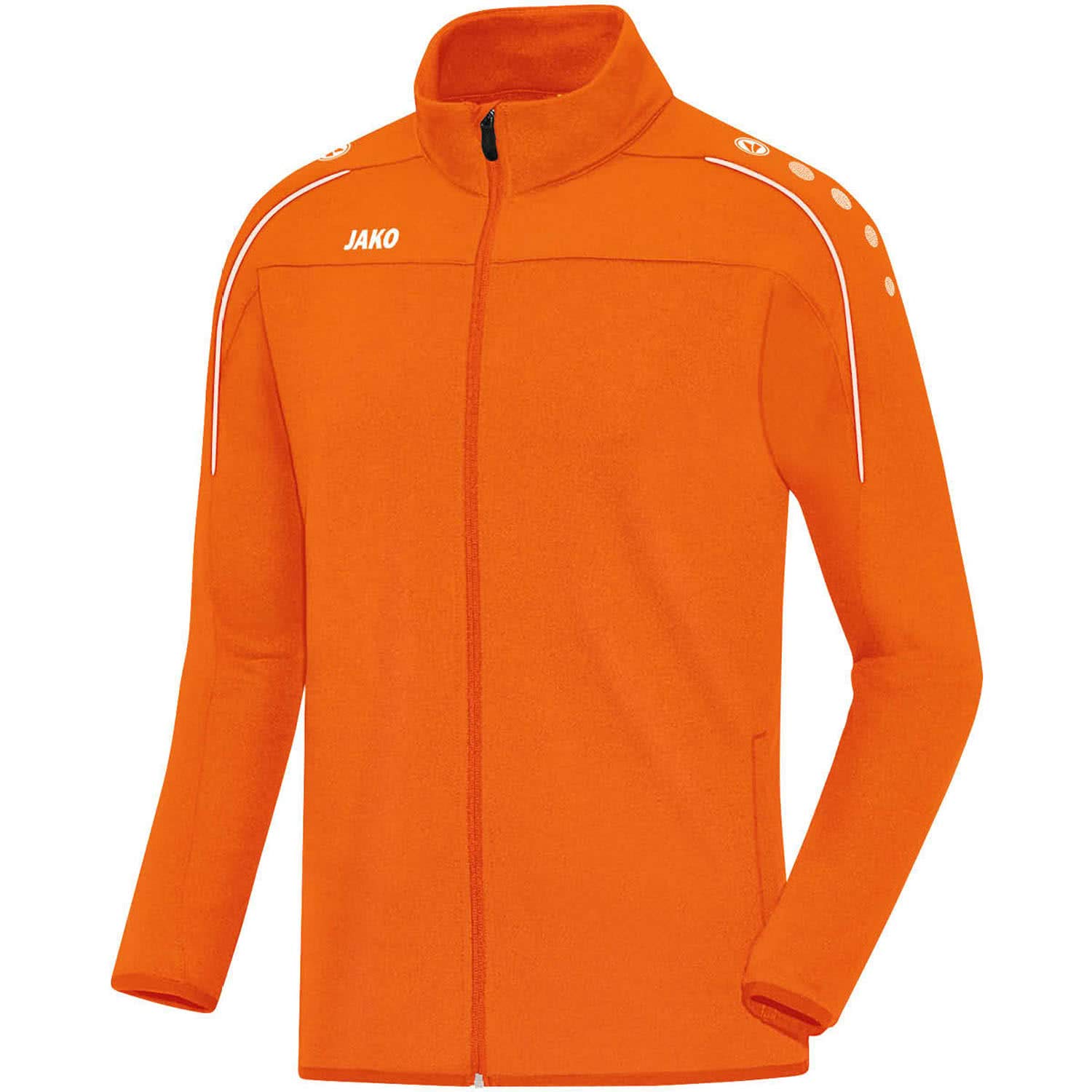 JAKO Men's Classico mit Durchgehendem Rv Training Jacket, neon Orange, XXL