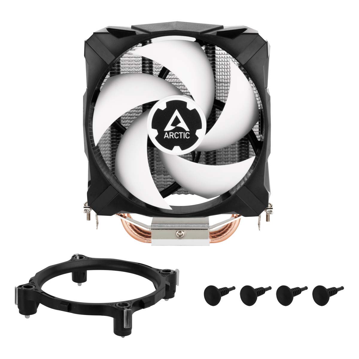 ARCTIC Freezer 7 X - Compact CPU Cooler, 100 mm PWM Fan, Multi-Compatible with Intel & AMD, LGA1700 Compatible, 300-2000 RPM (PWM Controlled), Pre-Applied MX-4 Thermal Paste