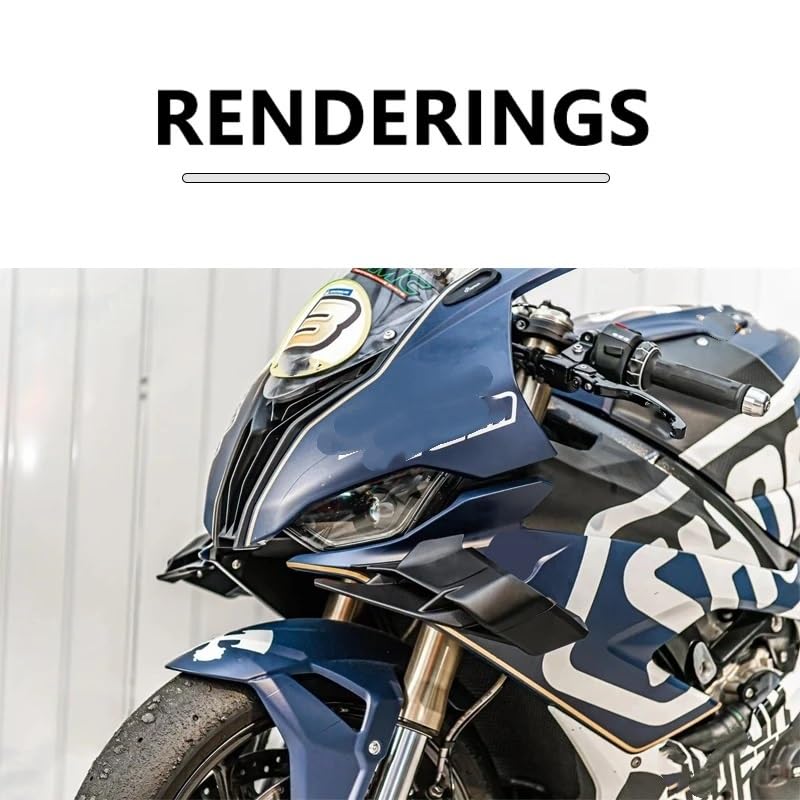 Carénage noir S1000RR idéal pour vos sorties sur circuit