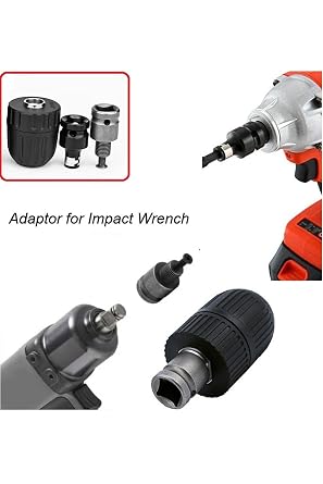 Depolife Somun Sökme Sıkma Torklu Makine Için 4Lü Lokma Seti Mandren Ve Bits Adaptör 1/2 Bijon