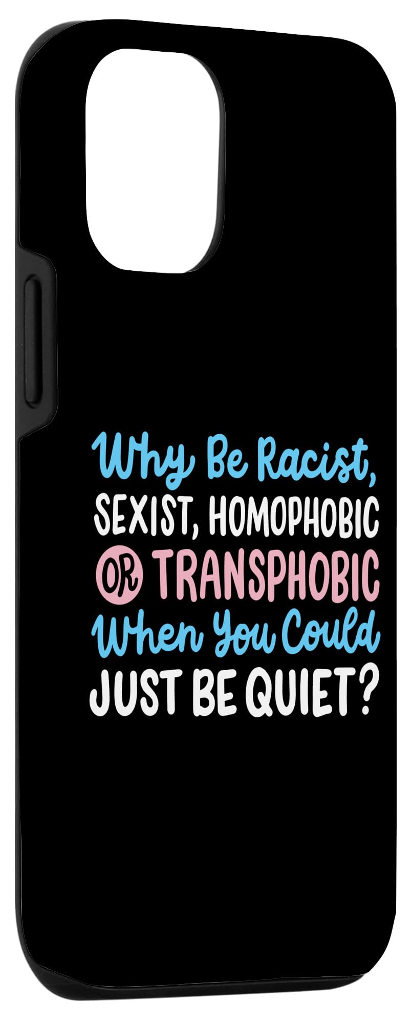 iPhone 15 Pro Transgender Why Be Racist Homophobic Transphobic LGBT Rights Case - Image 3