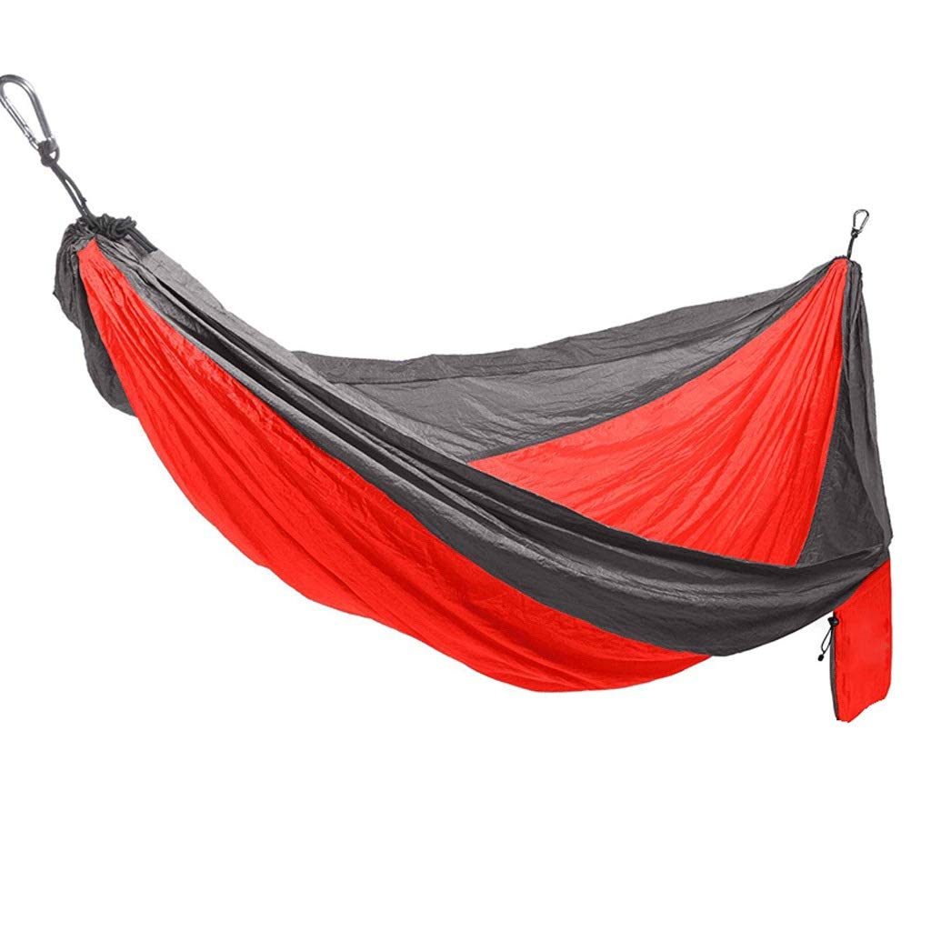 Camping hammock, Portable Hammock Double & Single Lightweight Nylon Parachute Hammocks